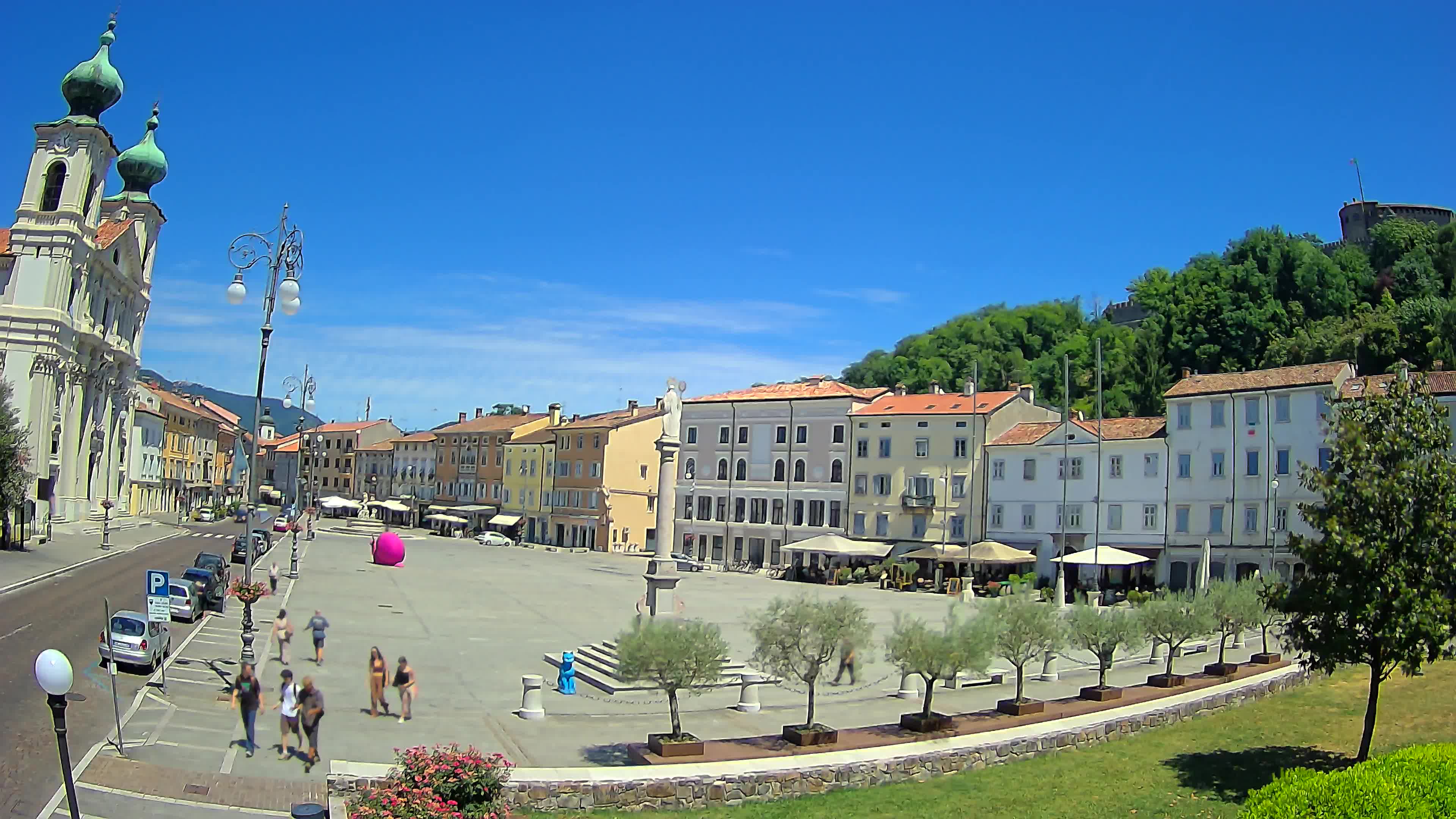 Gorizia – Place Vittoria – église st. Ignazio