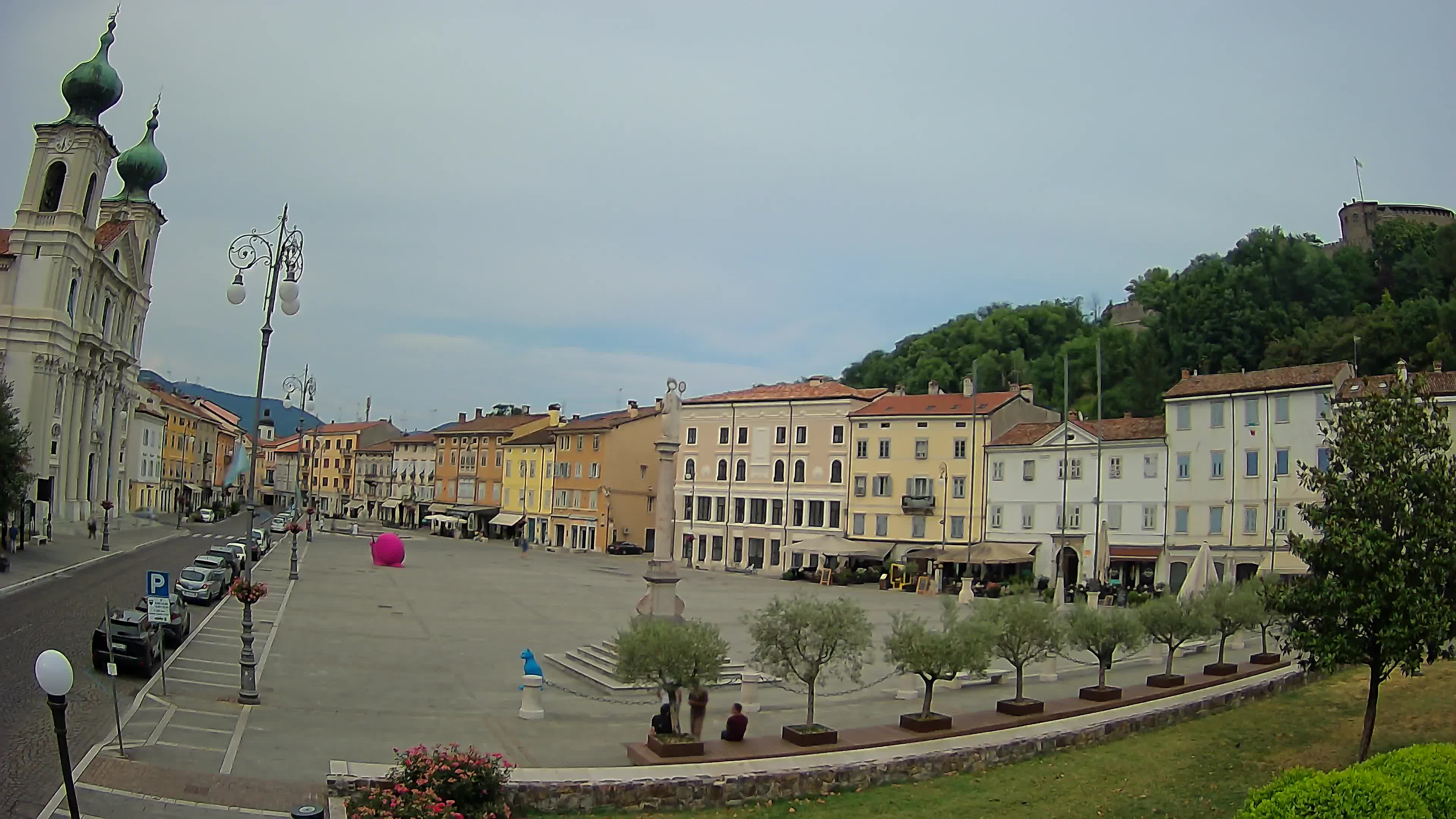 Webcam Gorizia Vittoria square – Church of st. Ignazio