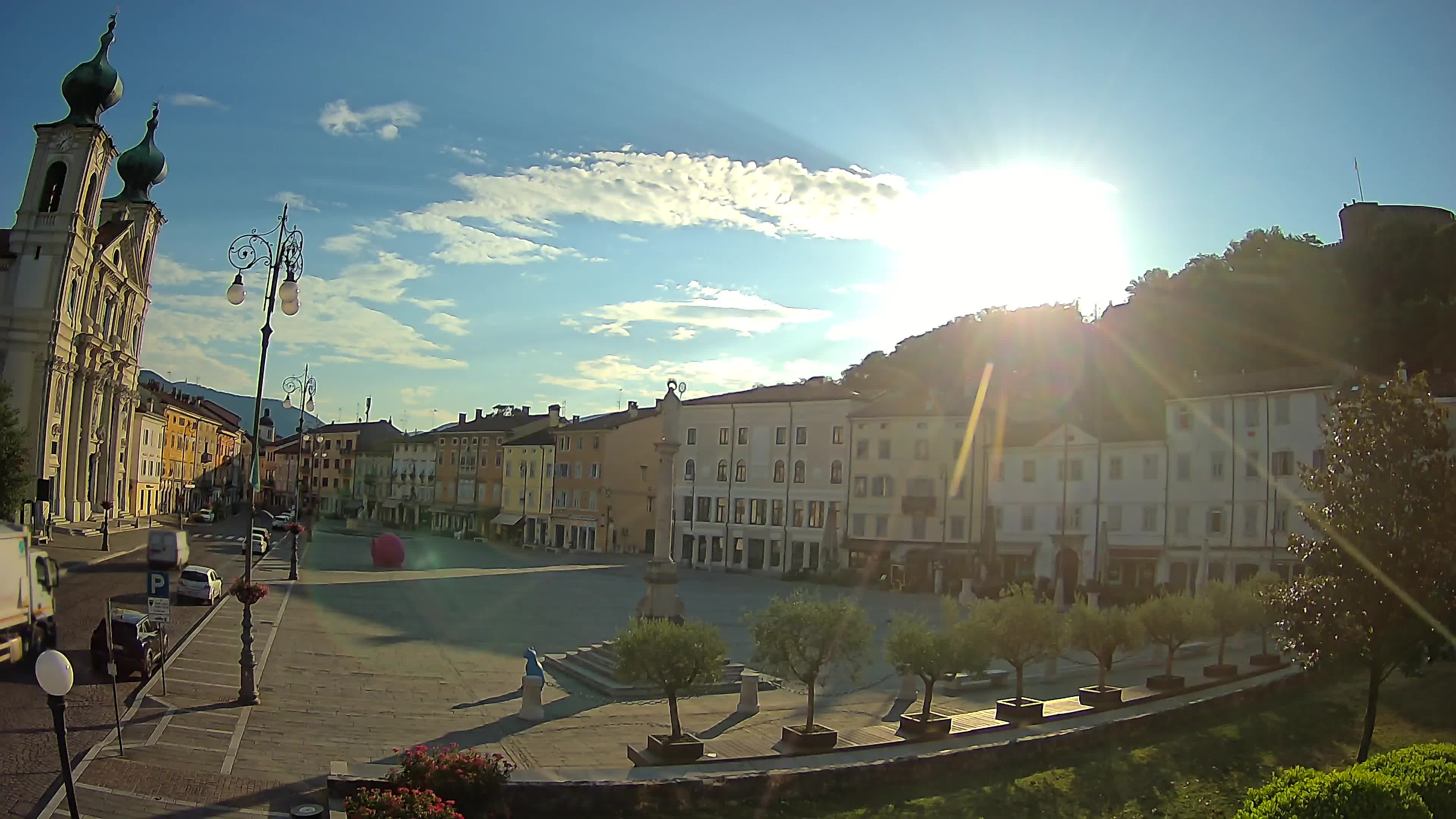 Webcam Gorizia Vittoria square – Church of st. Ignazio