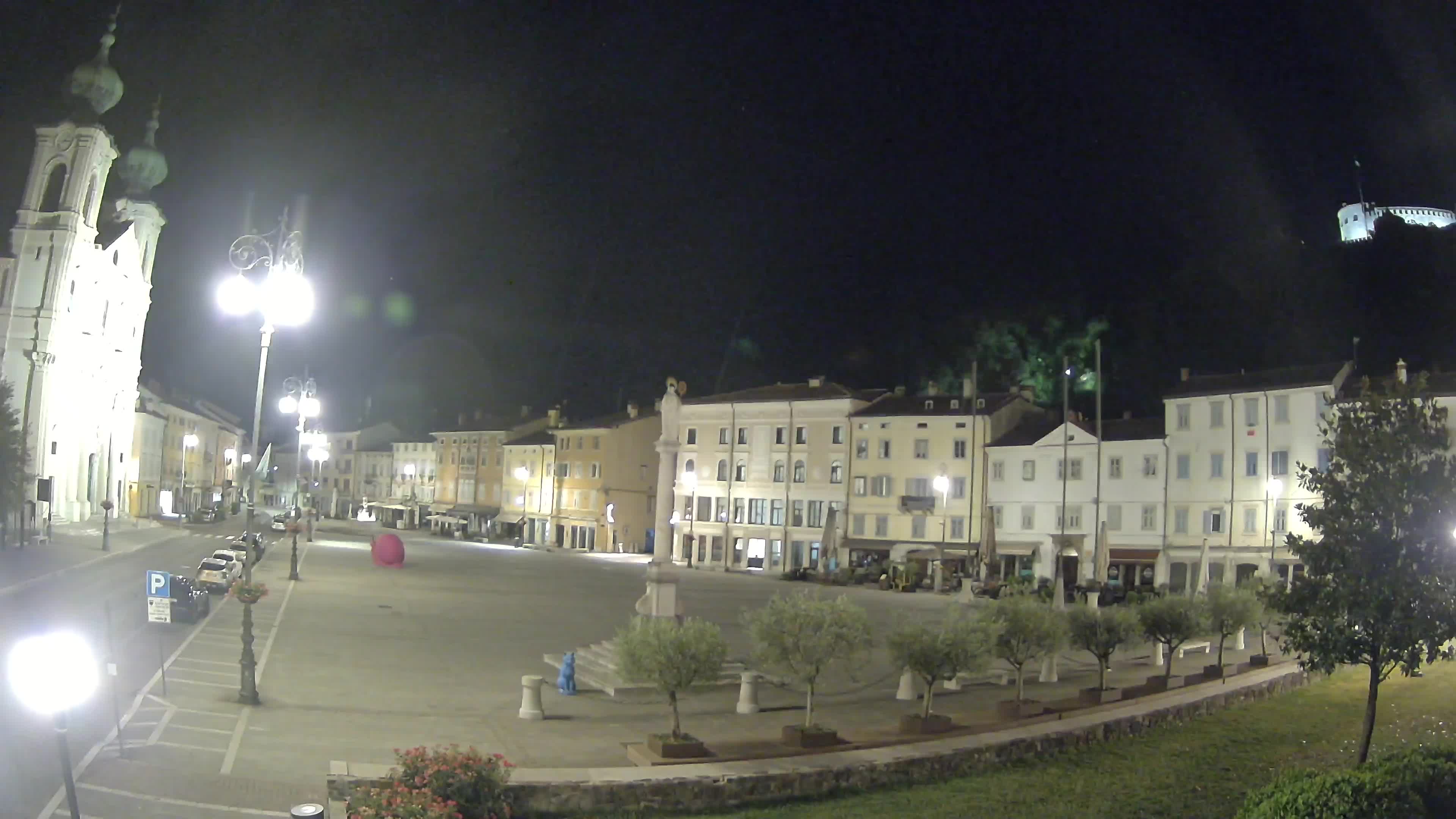 Webcam Gorizia Vittoria square – Church of st. Ignazio