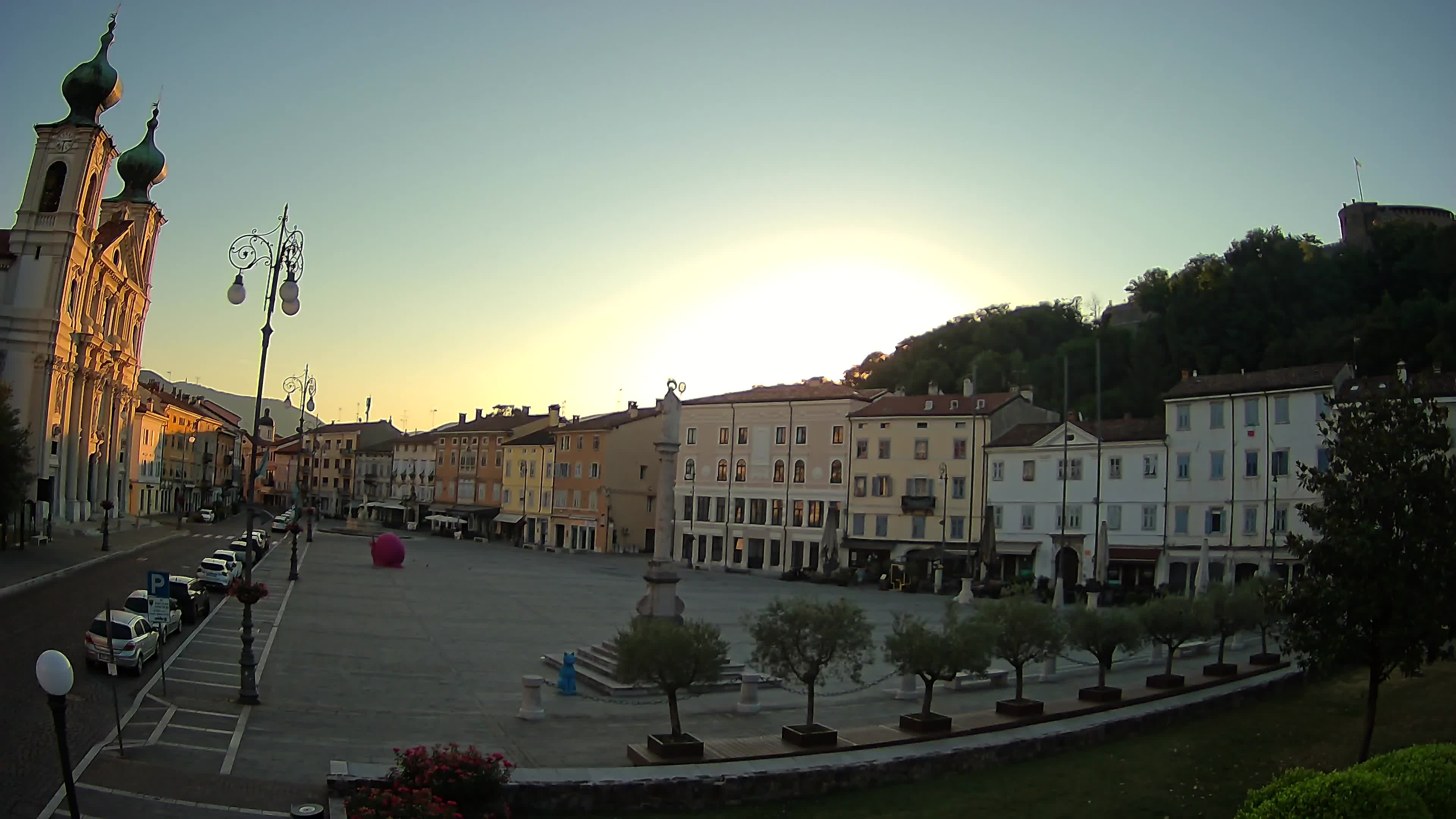 Gorizia – Place Vittoria – église st. Ignazio