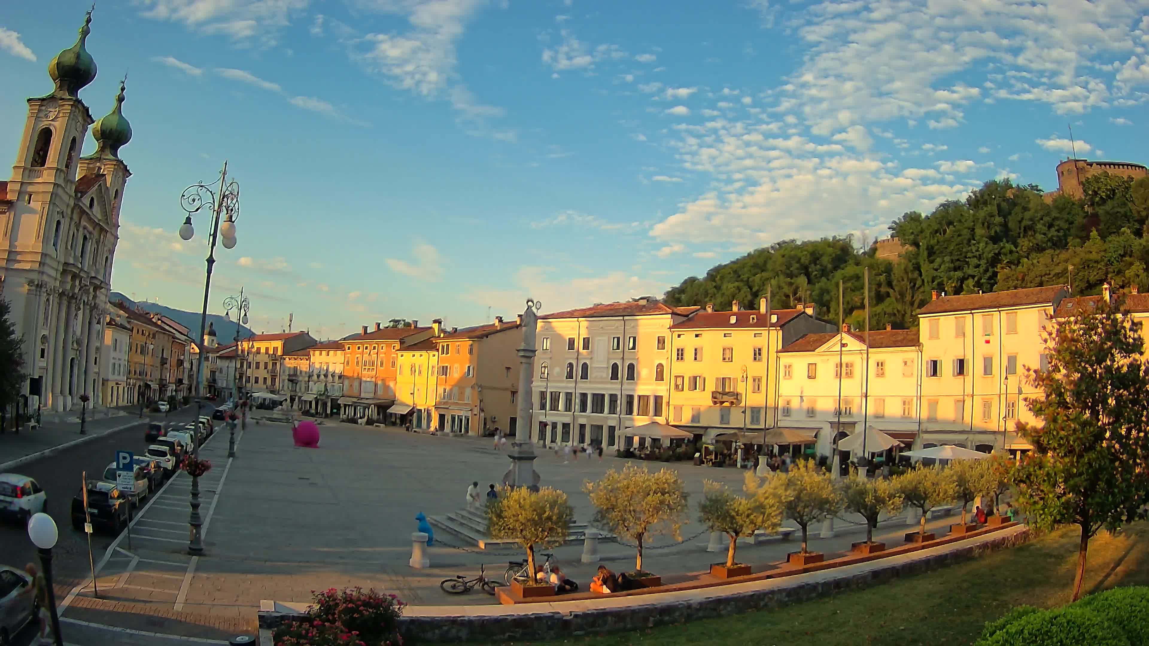 Webcam Gorizia Vittoria square – Church of st. Ignazio
