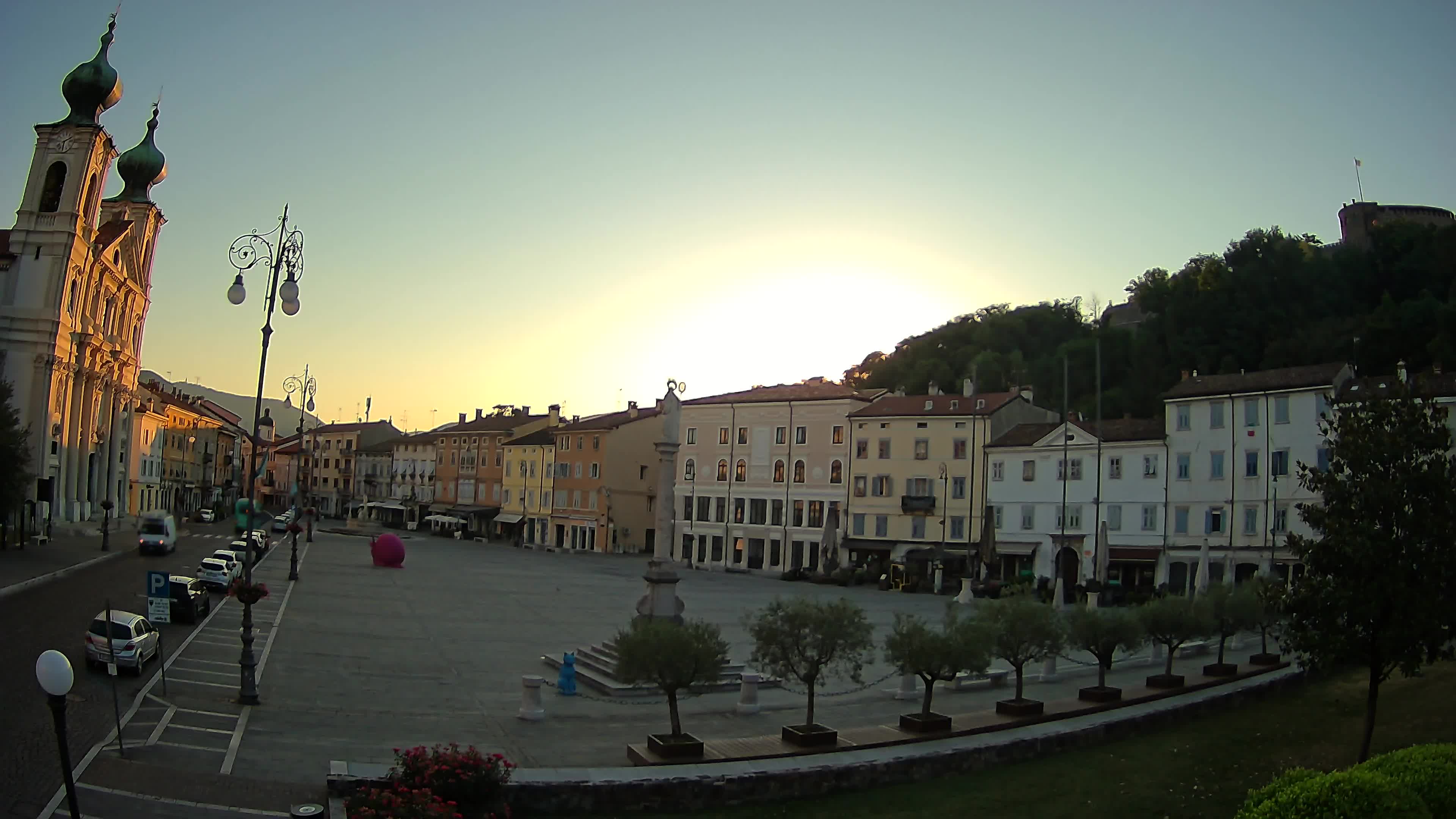 Gorizia – Place Vittoria – église st. Ignazio