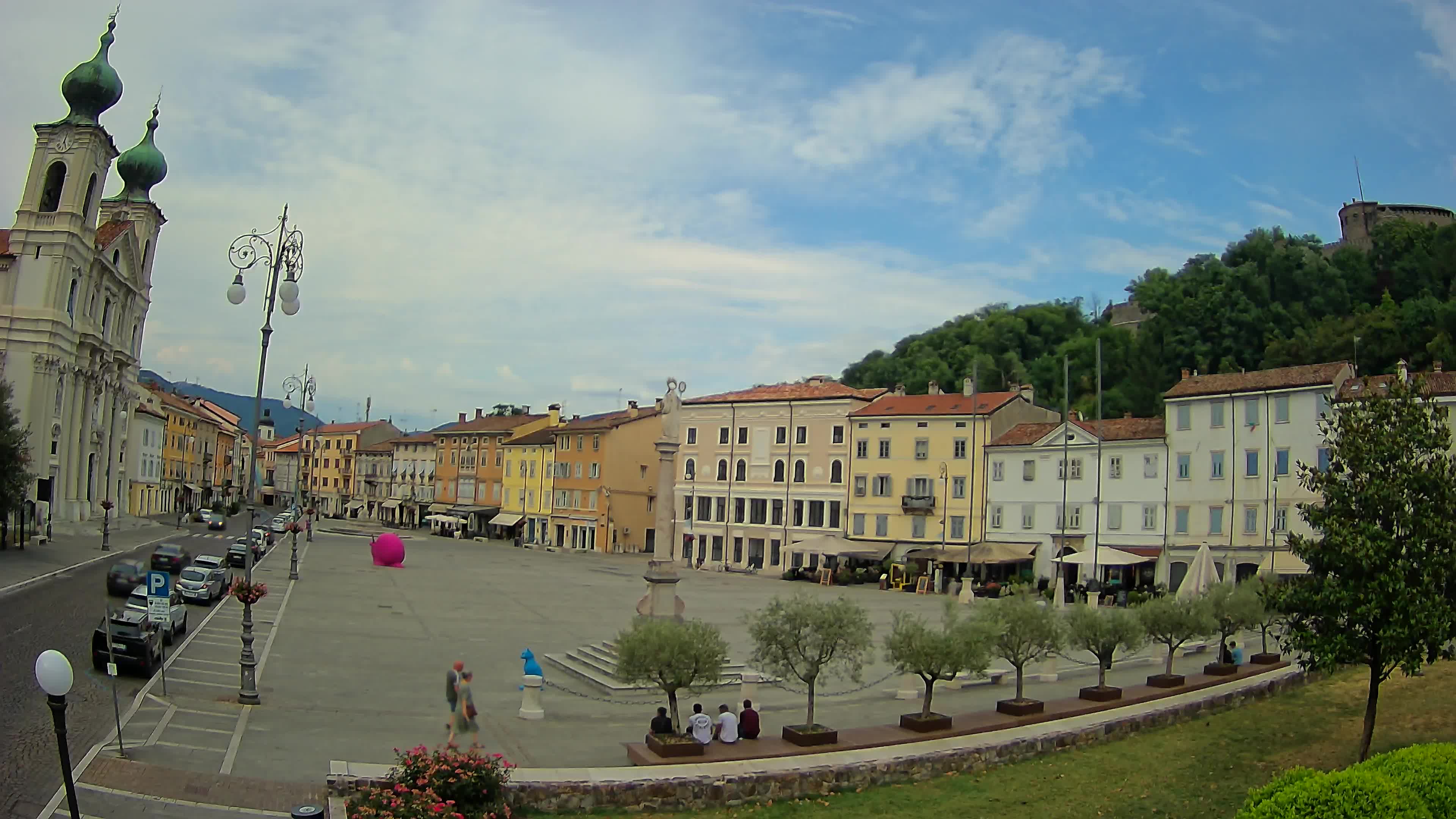 Gorizia – Place Vittoria – église st. Ignazio