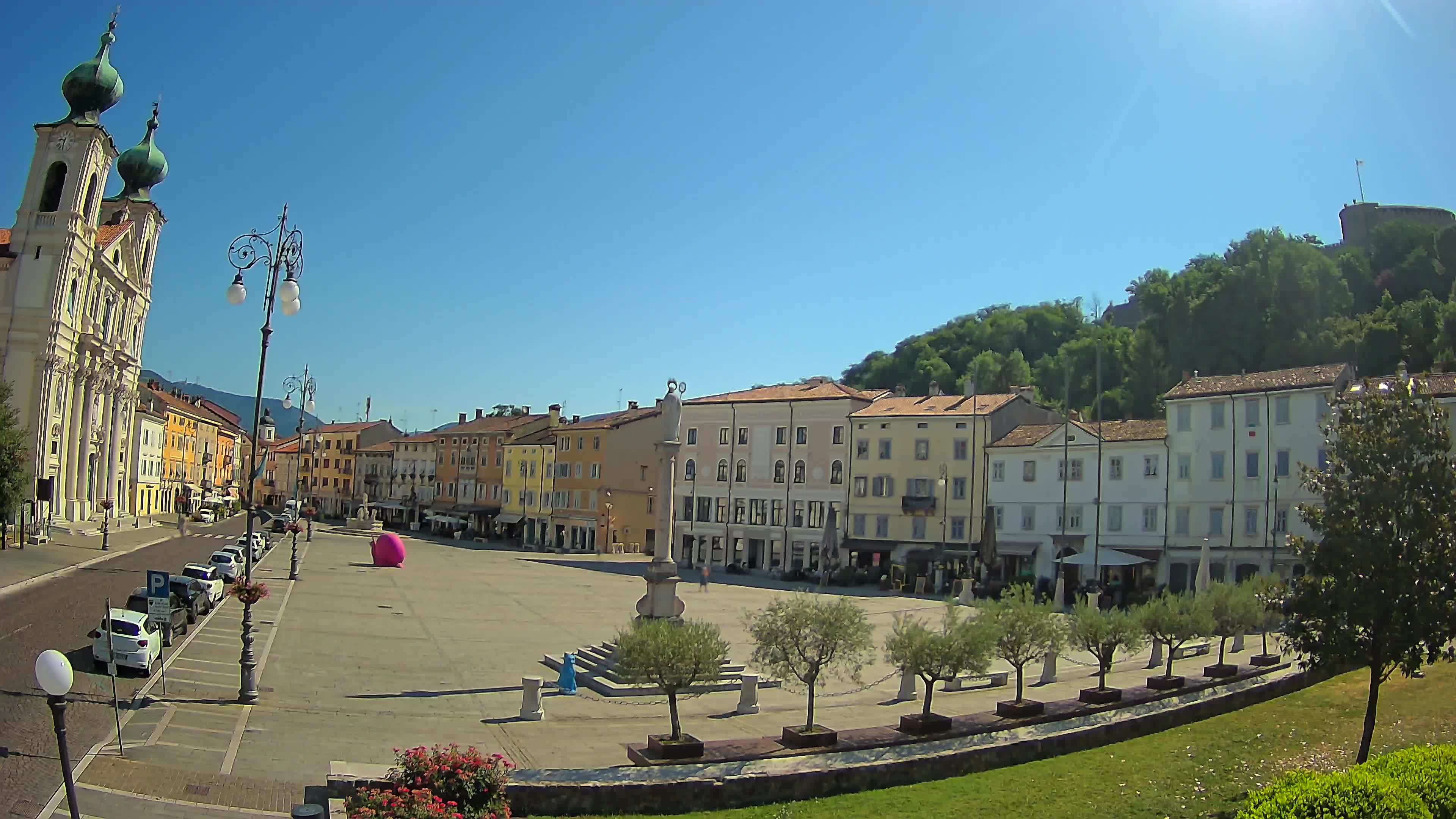 Webcam Gorizia Vittoria square – Church of st. Ignazio