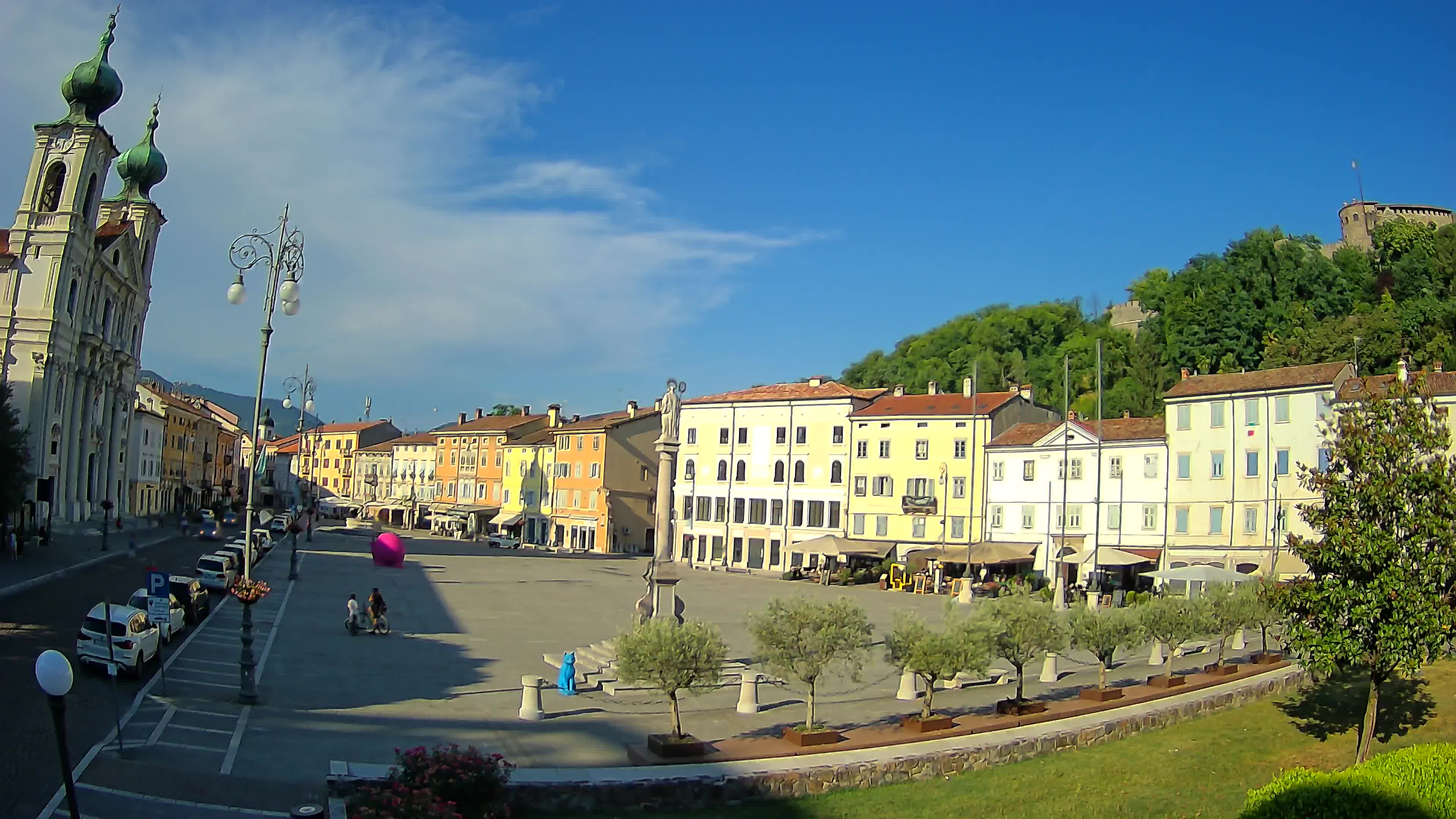 Webcam Gorizia Vittoria square – Church of st. Ignazio