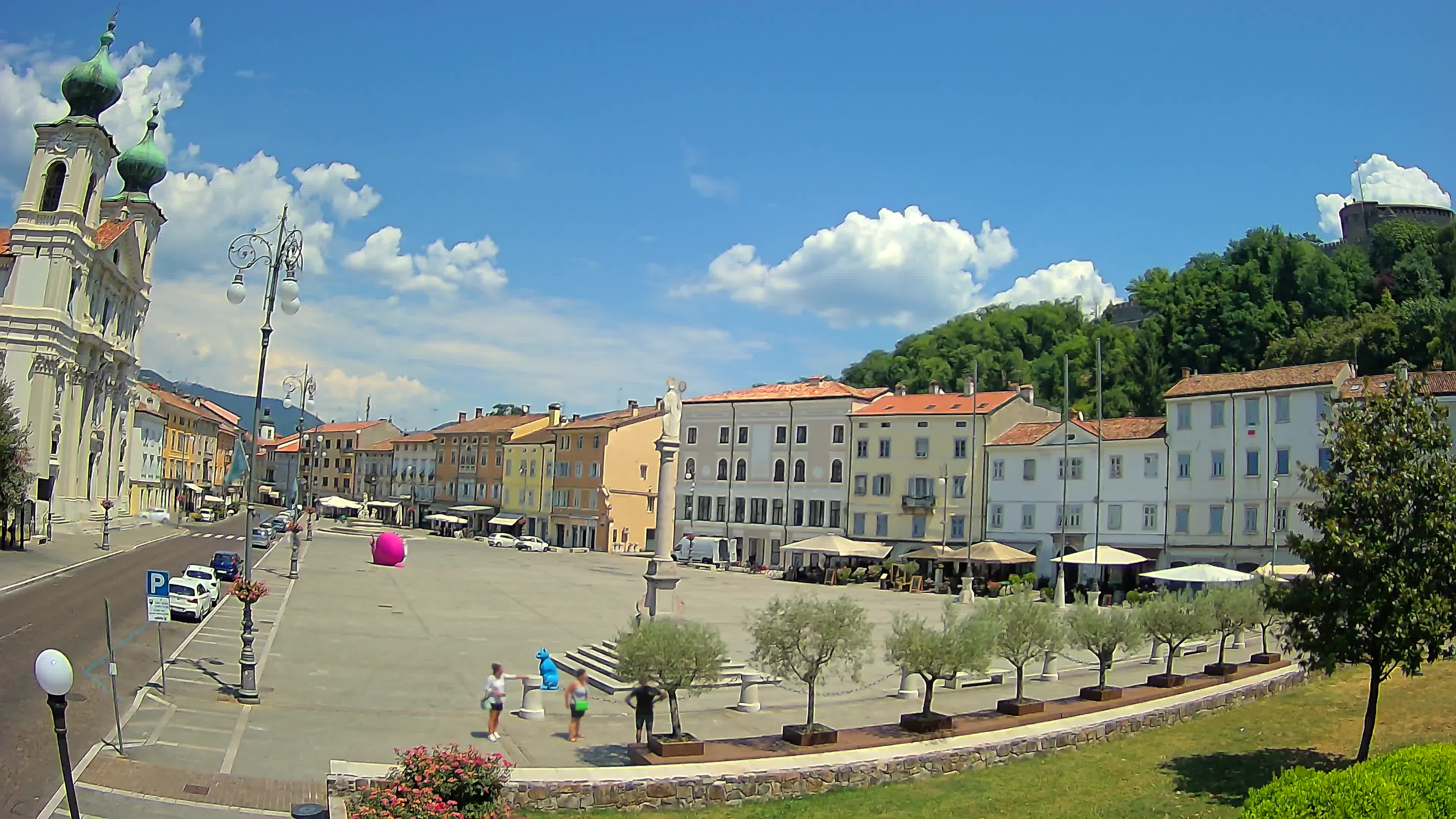Gorizia – Place Vittoria – église st. Ignazio