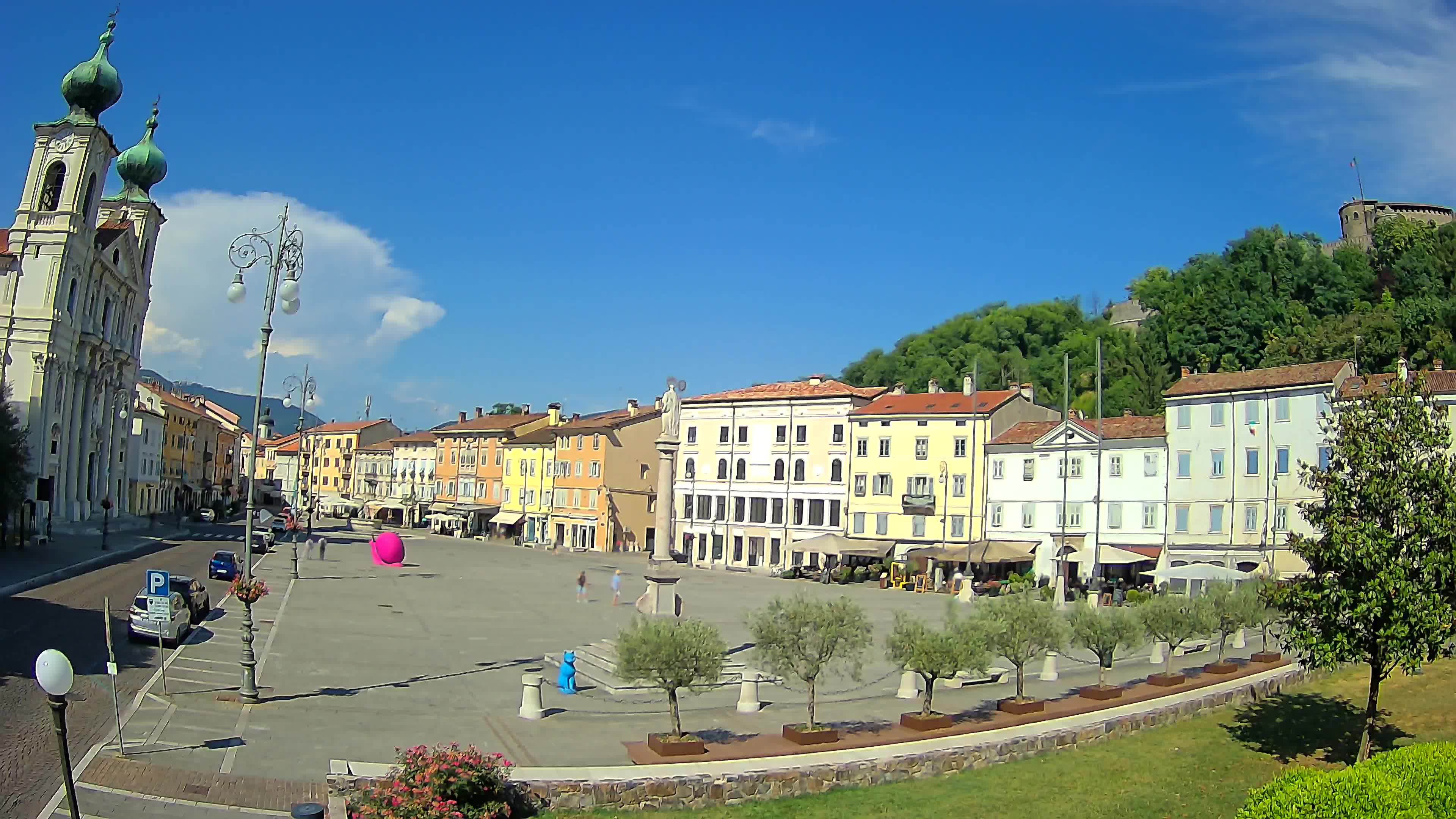 Gorizia – Place Vittoria – église st. Ignazio
