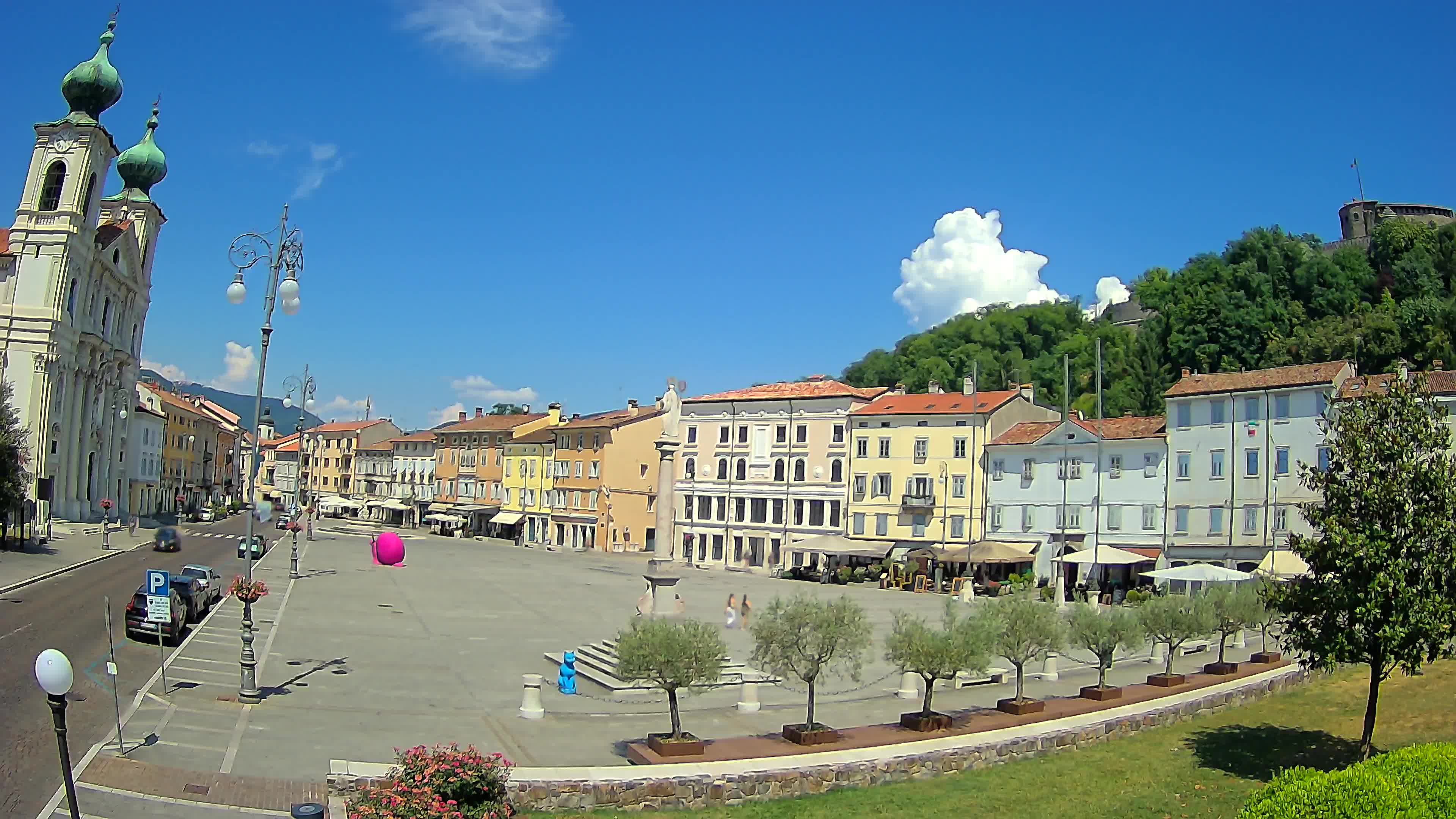 Gorizia – Place Vittoria – église st. Ignazio