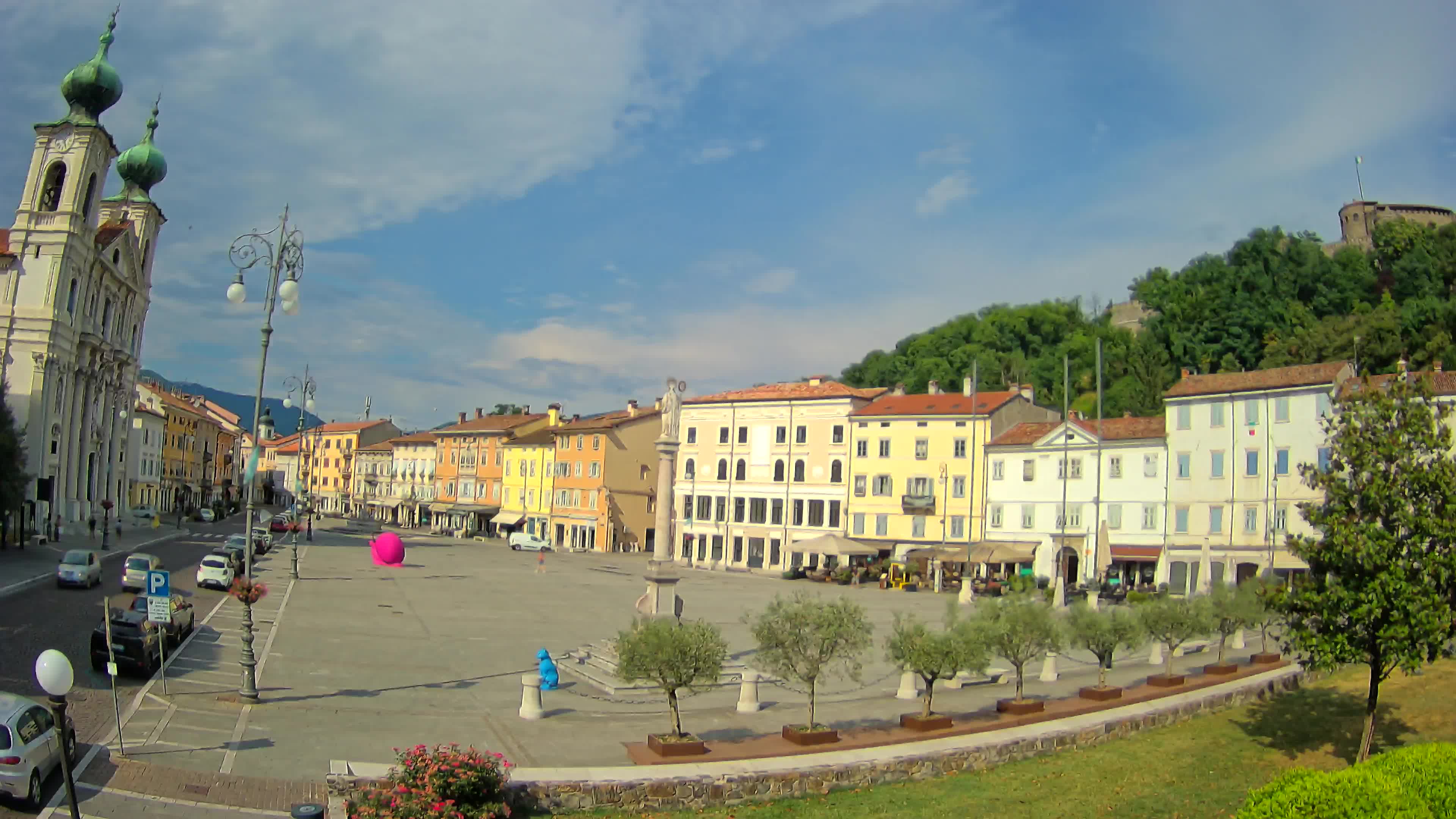 Webcam Gorizia Vittoria square – Church of st. Ignazio