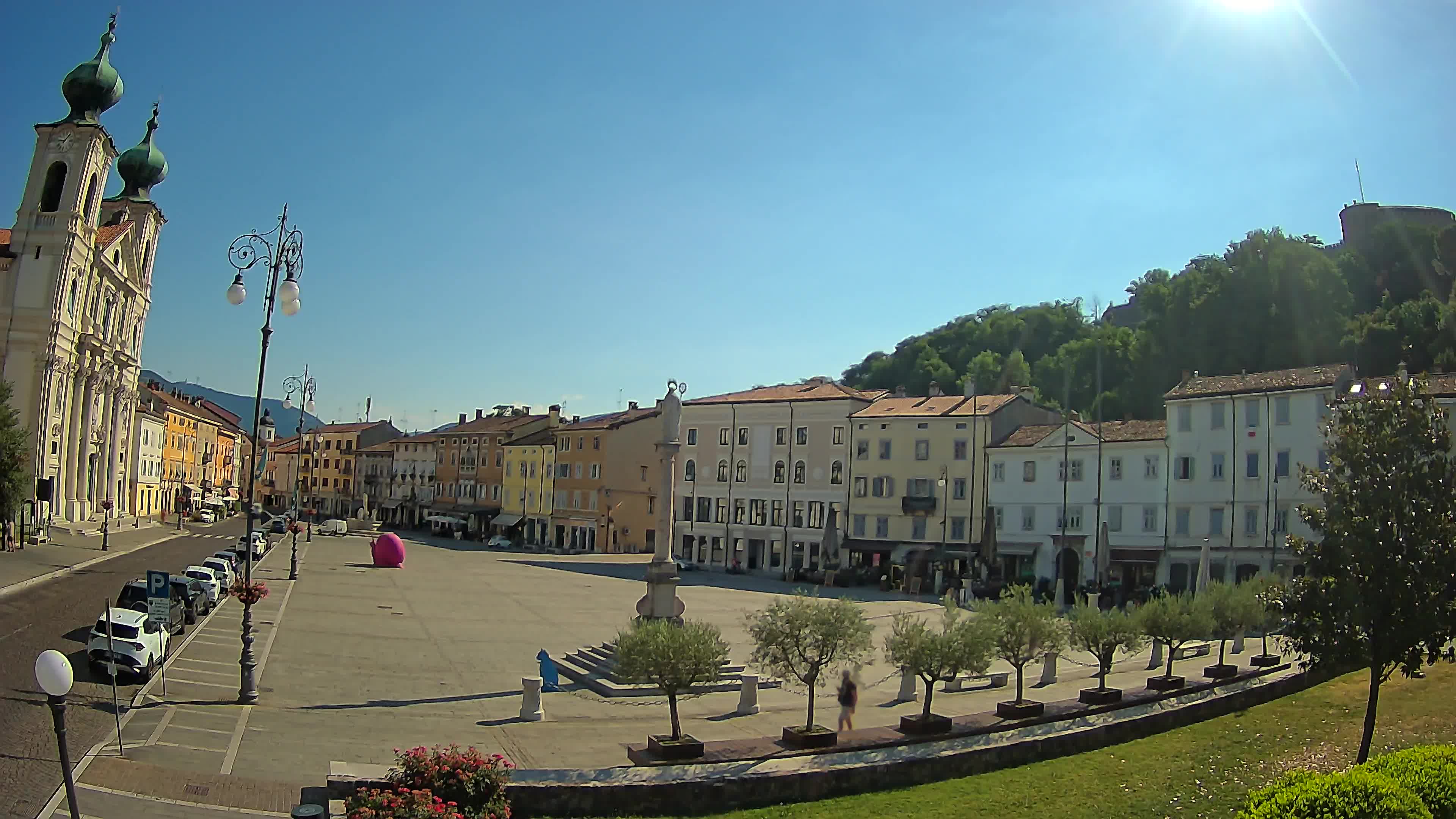 Webcam Gorizia Vittoria square – Church of st. Ignazio