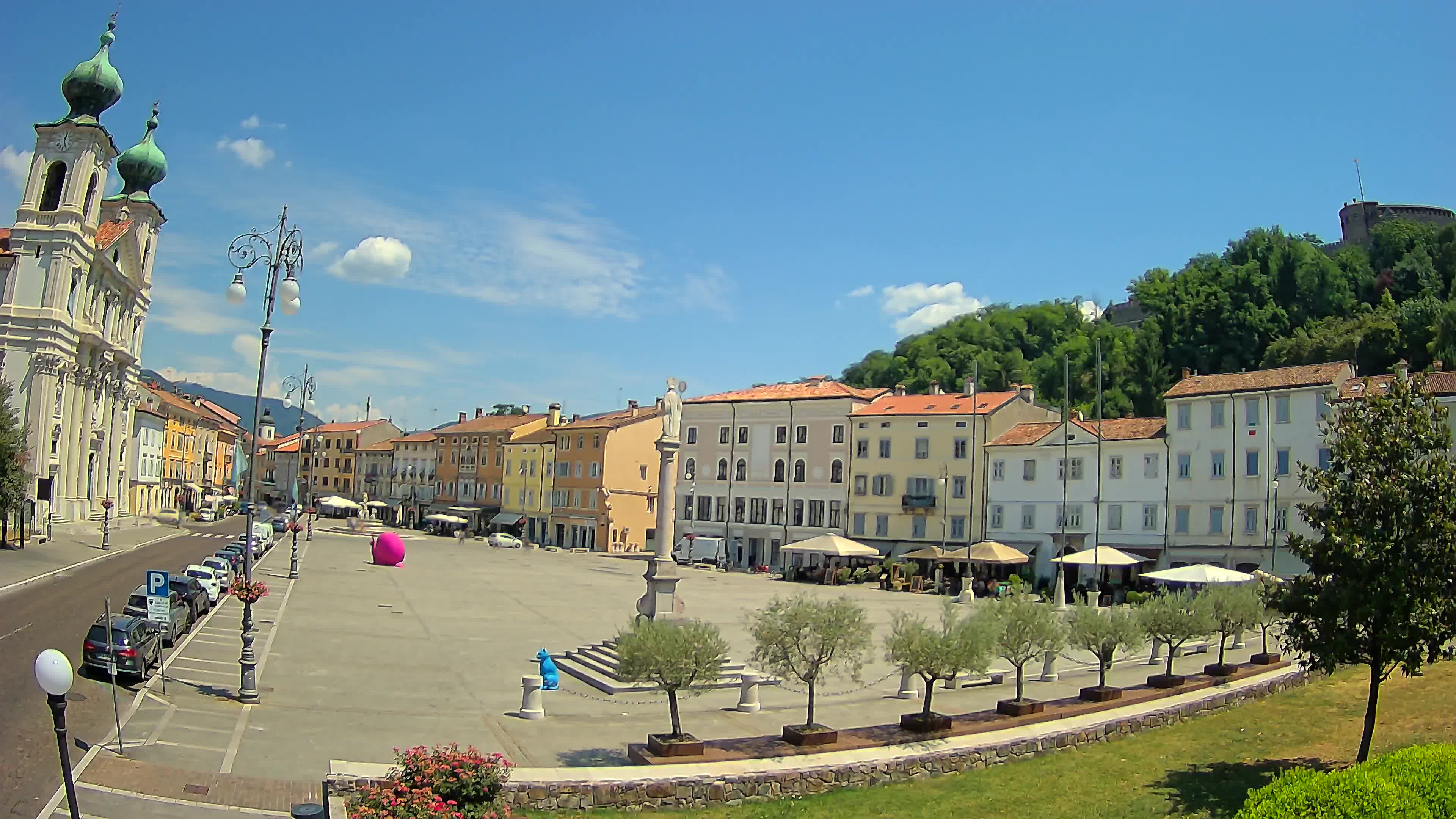 Gorizia – Place Vittoria – église st. Ignazio