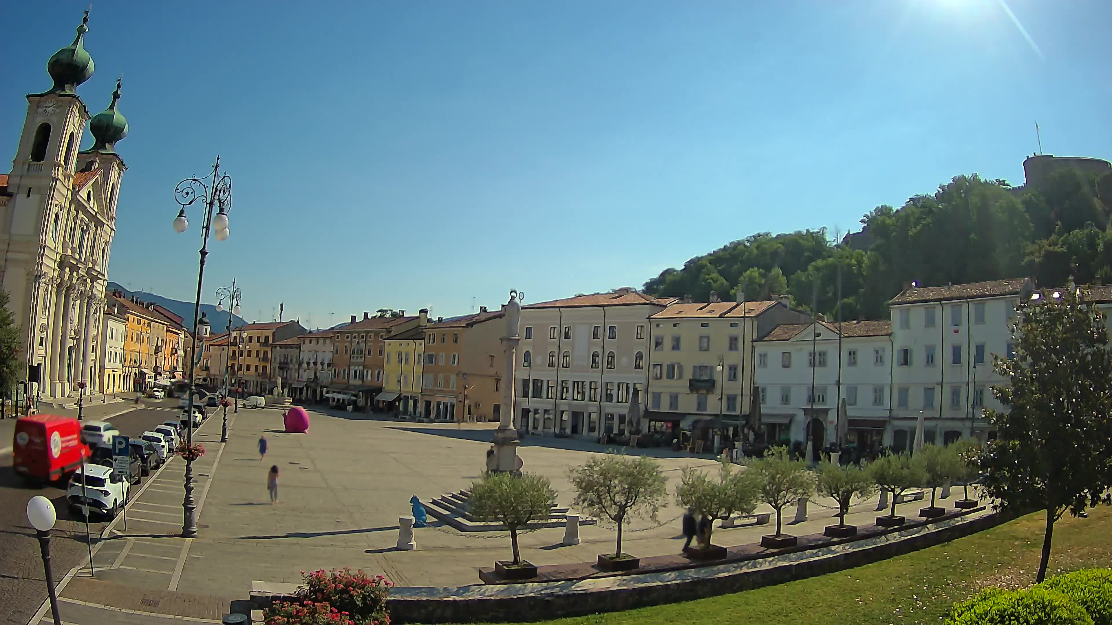 Webcam Gorizia Vittoria square – Church of st. Ignazio