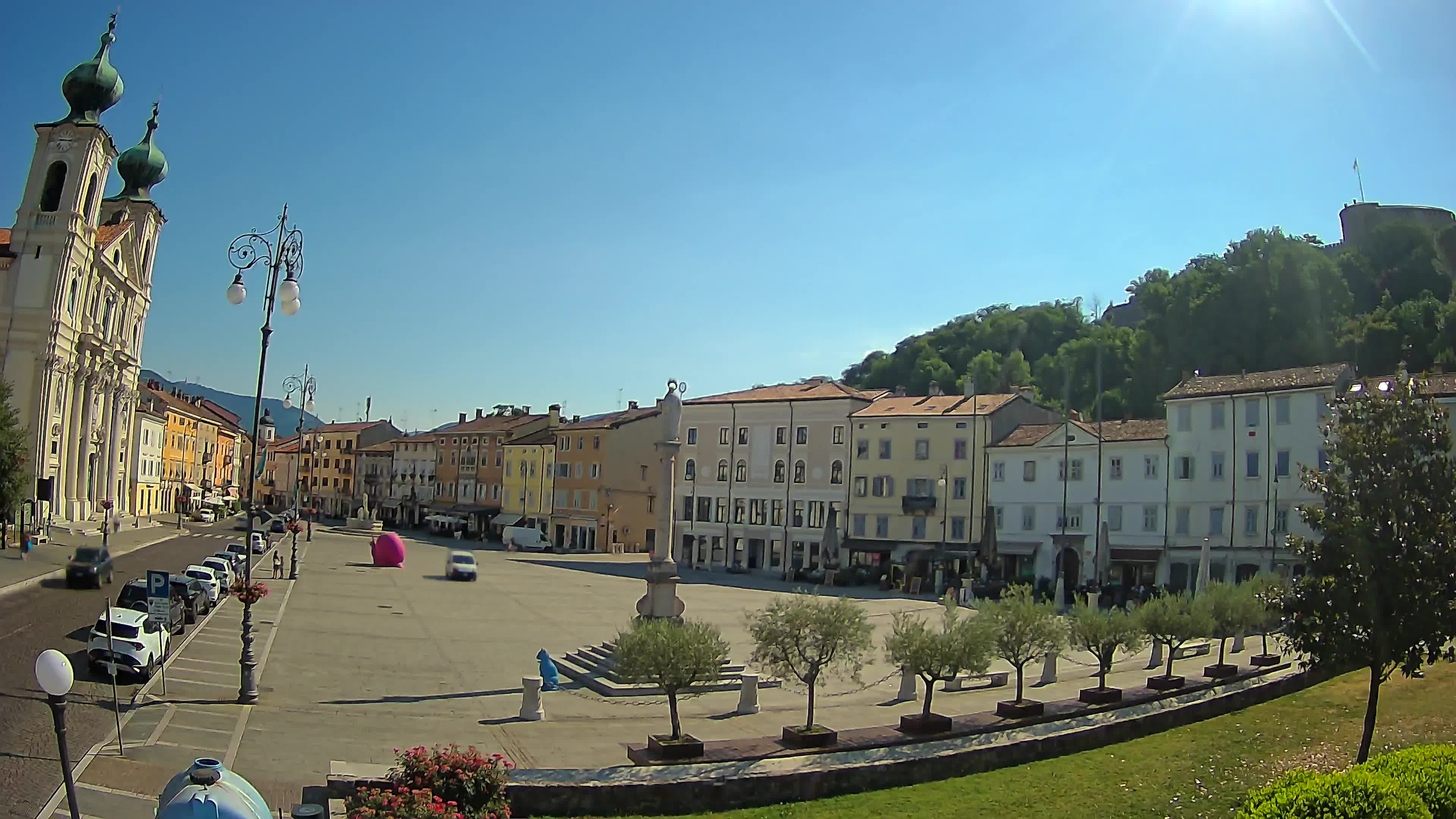 Webcam Gorizia Vittoria square – Church of st. Ignazio