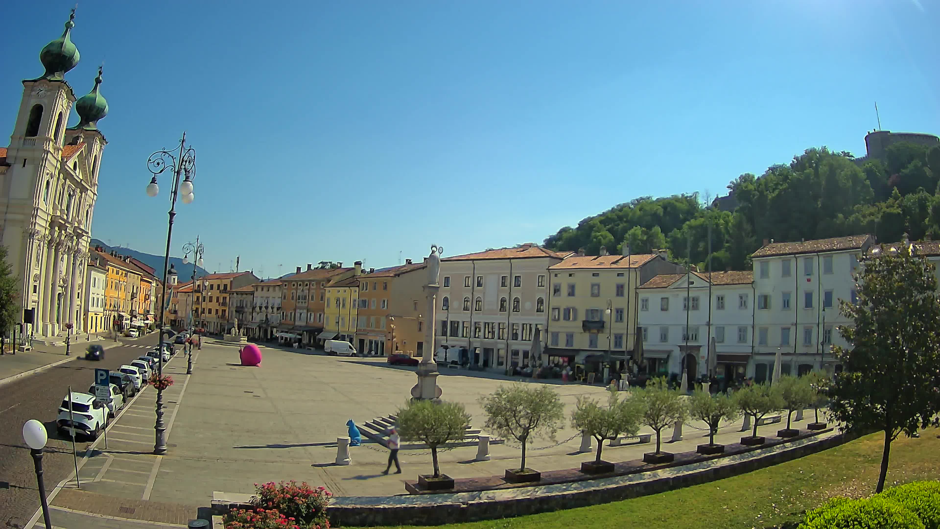 Webcam Gorizia Vittoria square – Church of st. Ignazio