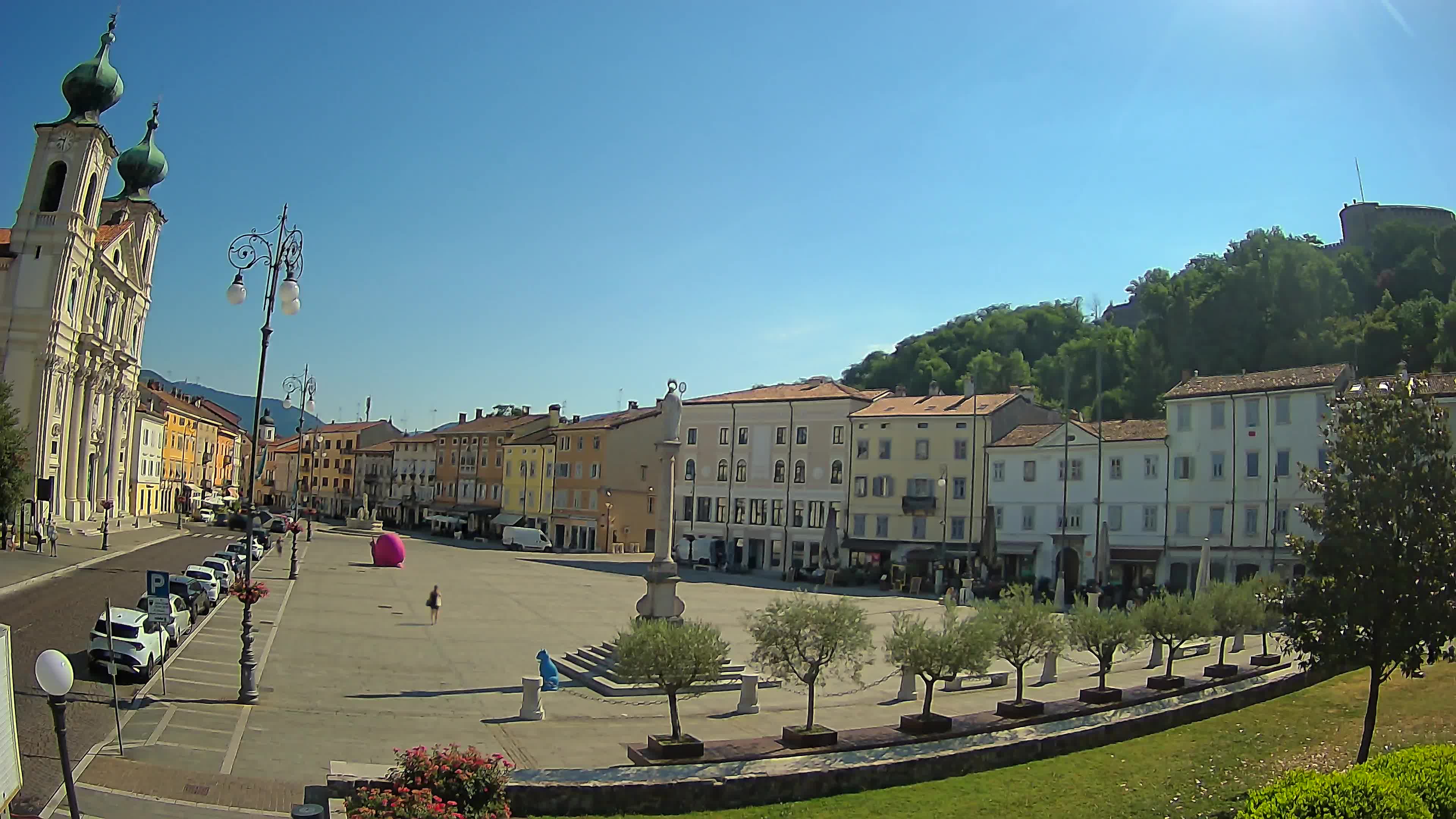 Webcam Gorizia Vittoria square – Church of st. Ignazio