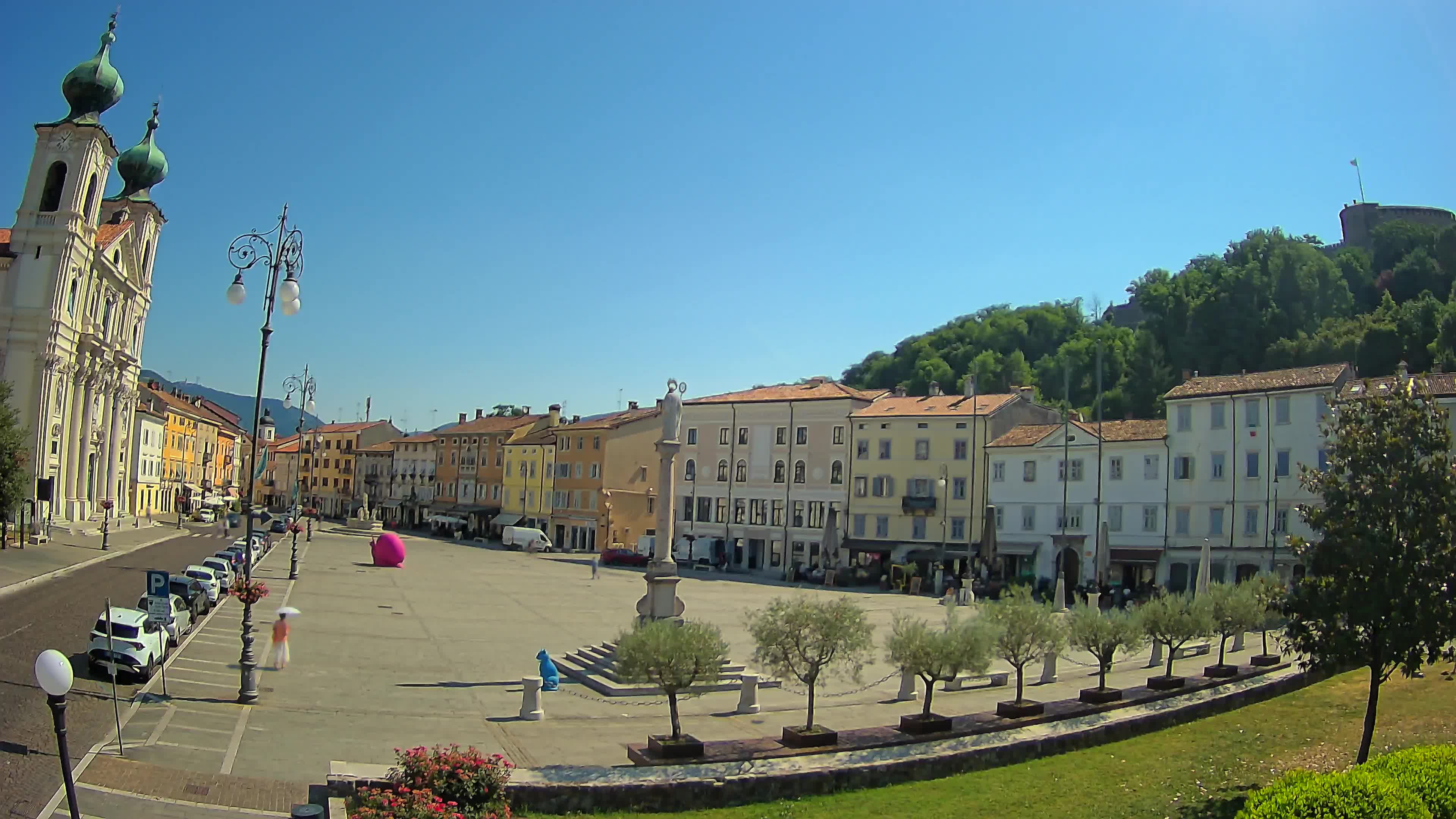 Gorizia – Place Vittoria – église st. Ignazio