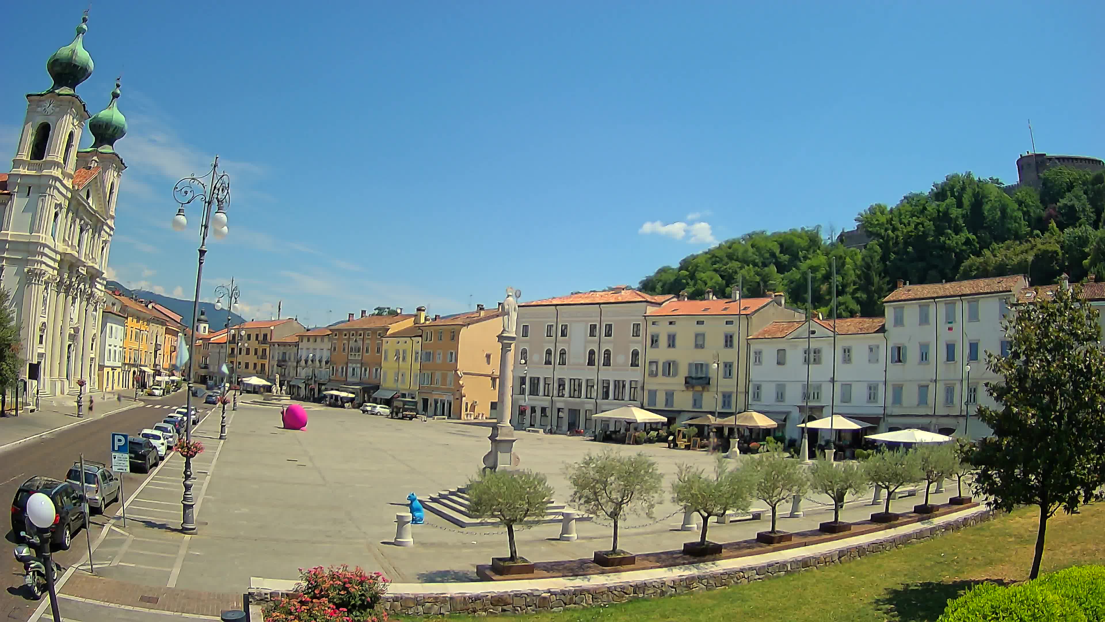 Gorizia – Place Vittoria – église st. Ignazio
