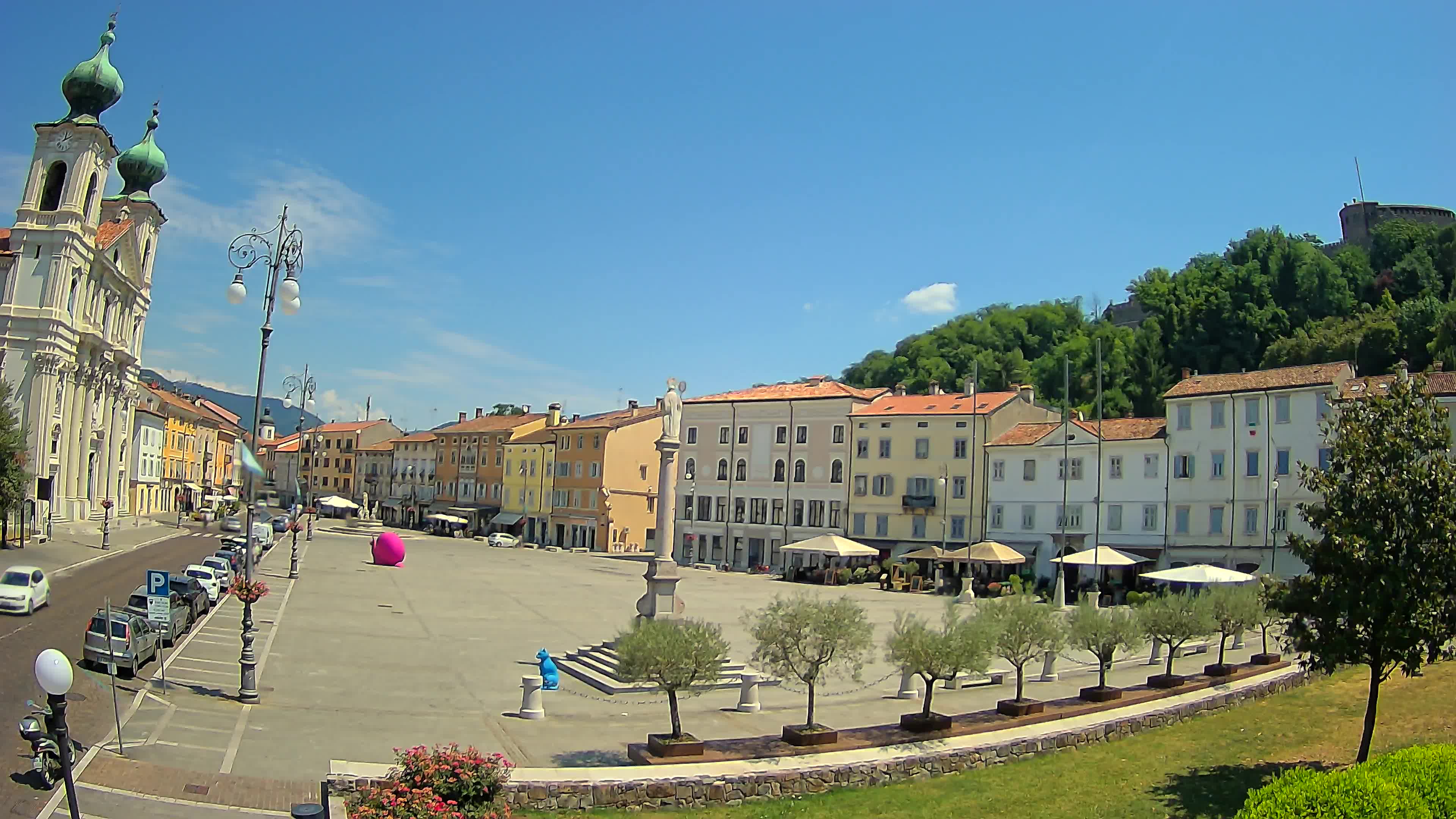 Gorizia – Place Vittoria – église st. Ignazio