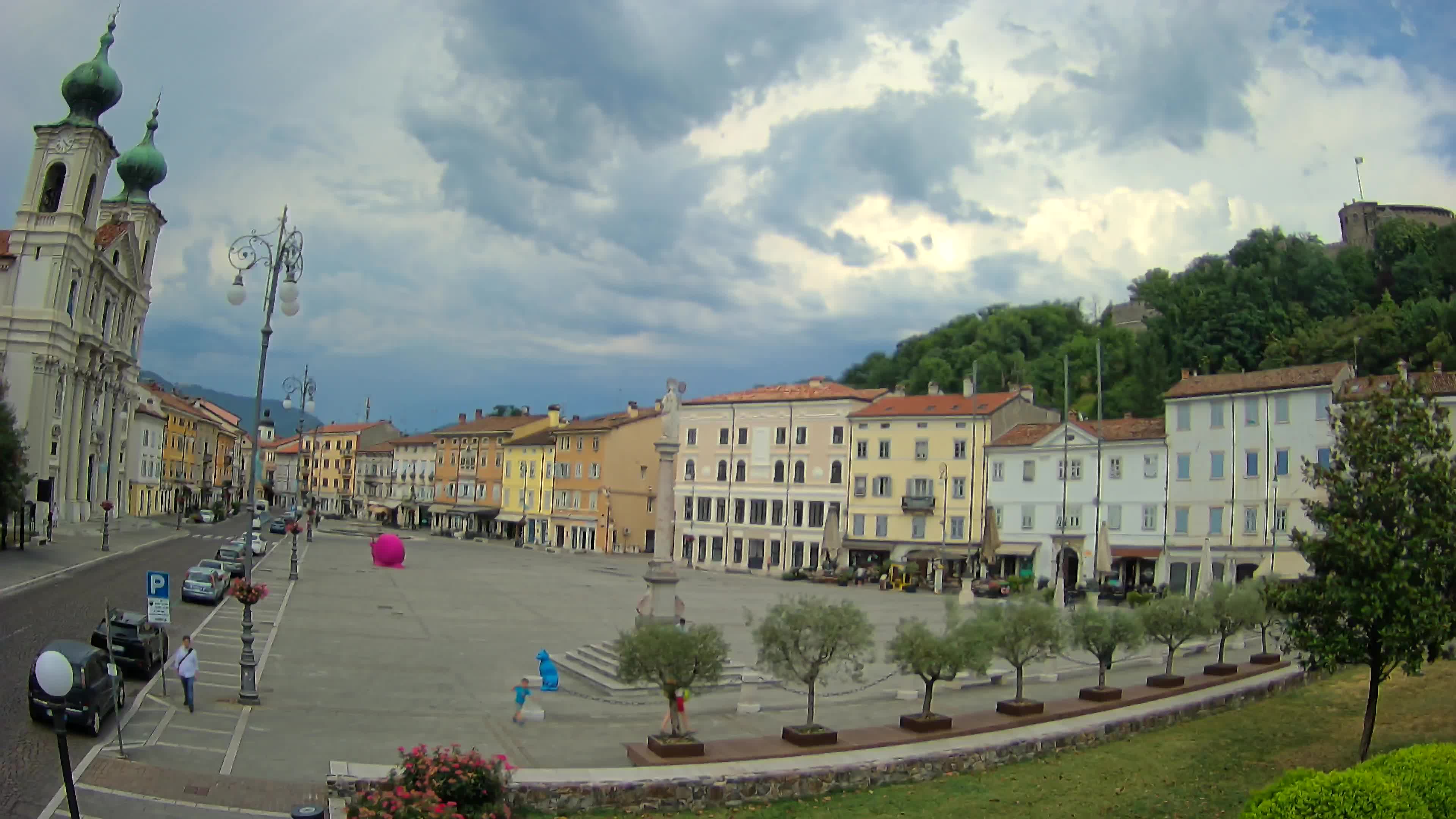 Gorizia – Place Vittoria – église st. Ignazio