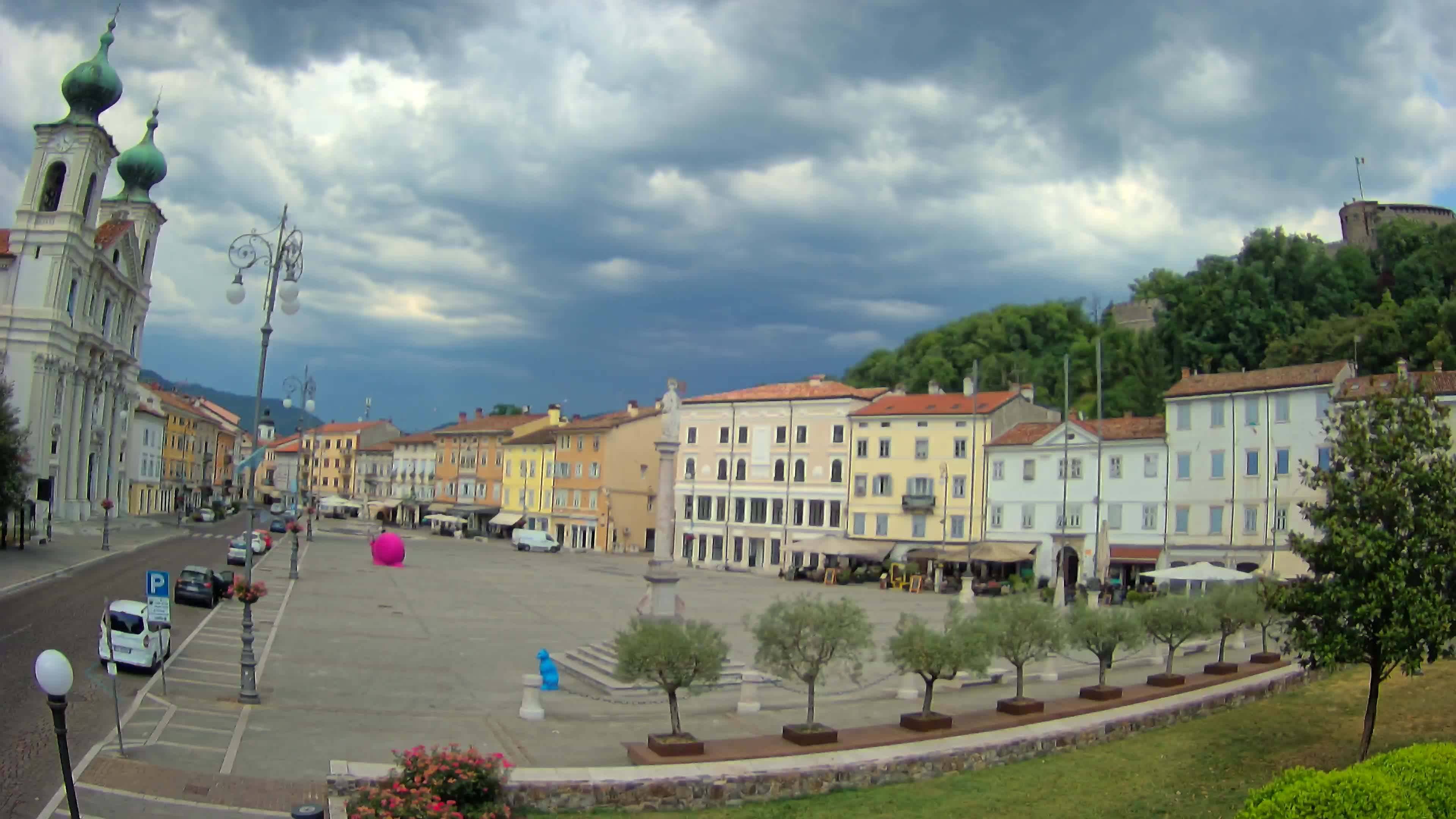 Gorizia – Place Vittoria – église st. Ignazio