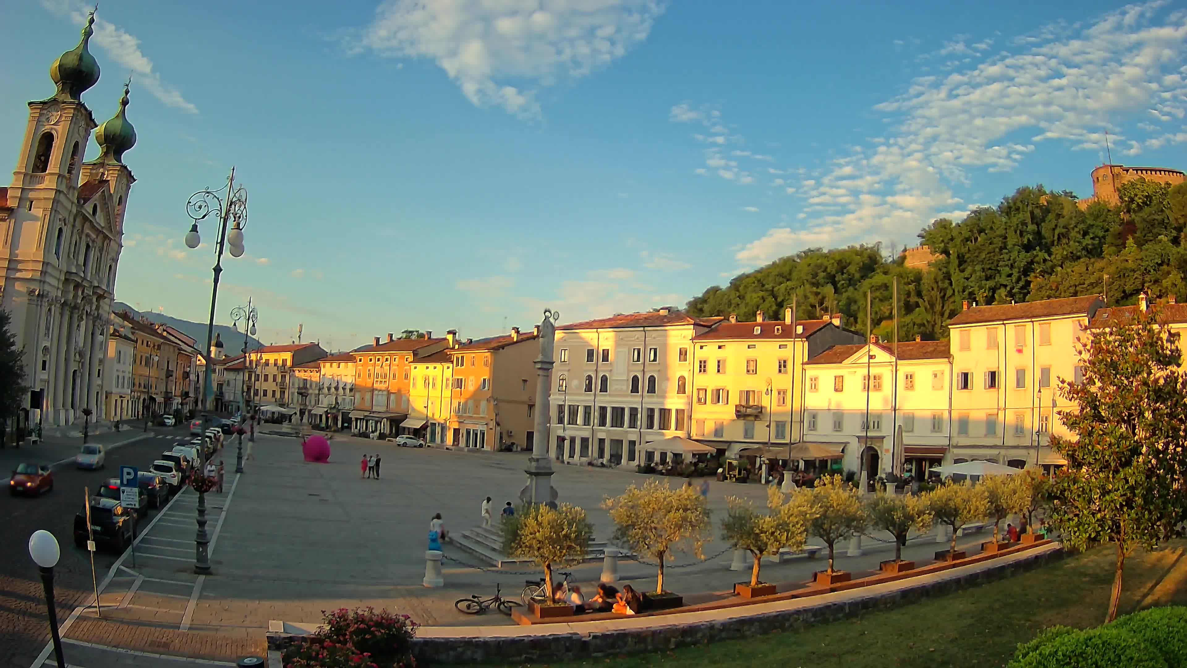 Webcam Gorizia Vittoria square – Church of st. Ignazio