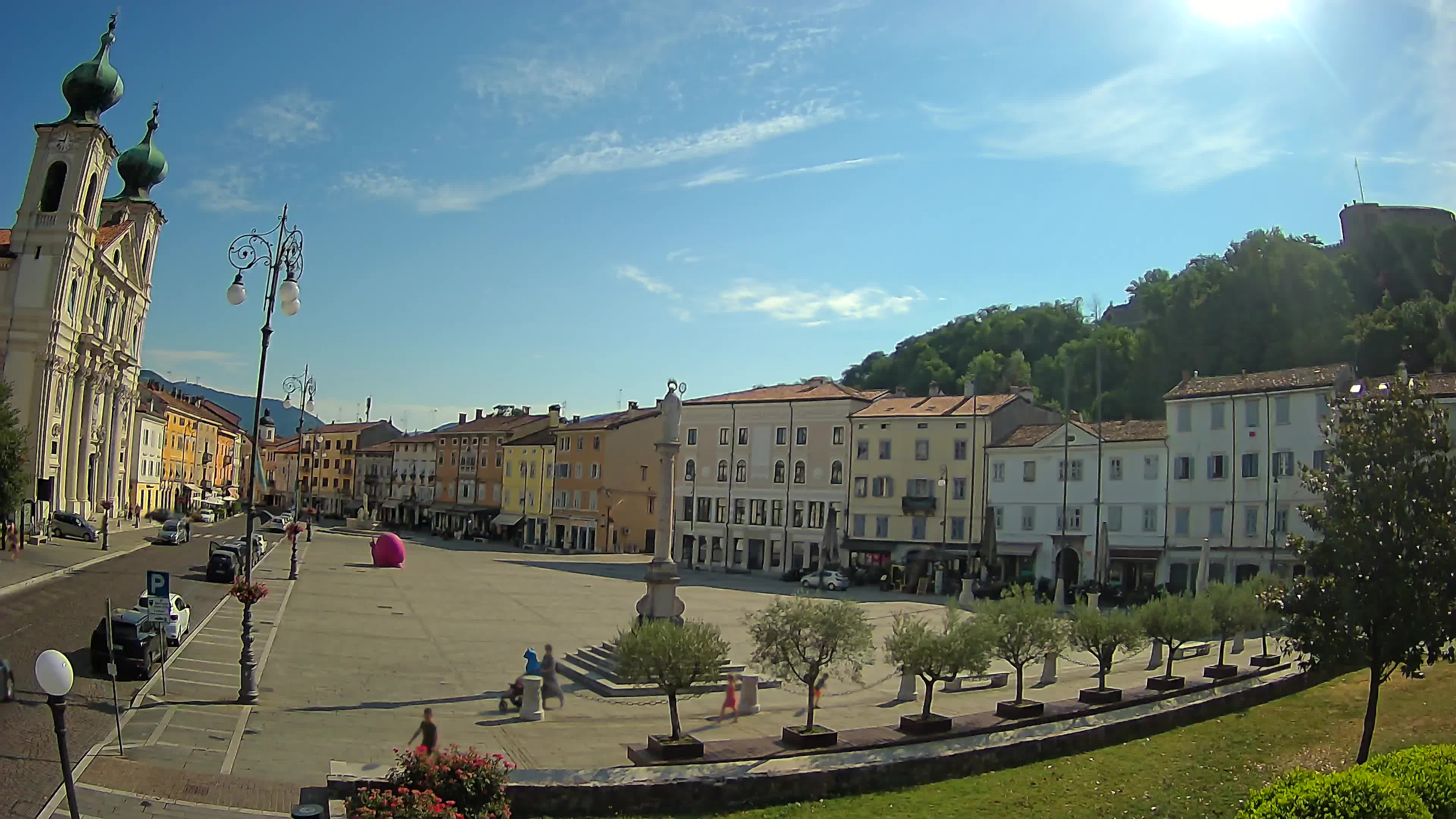 Gorizia – Place Vittoria – église st. Ignazio