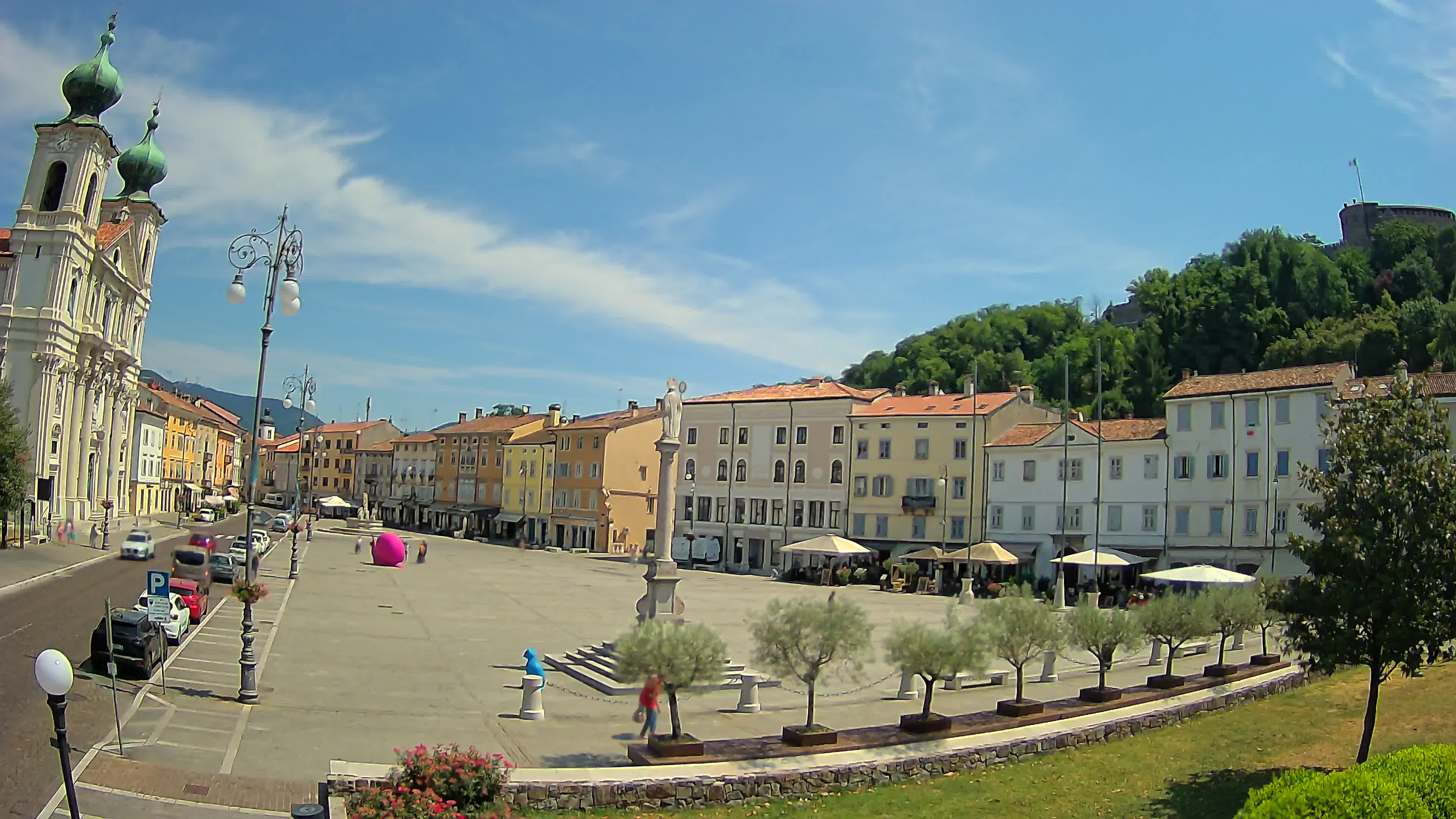Webcam Gorizia Vittoria square – Church of st. Ignazio