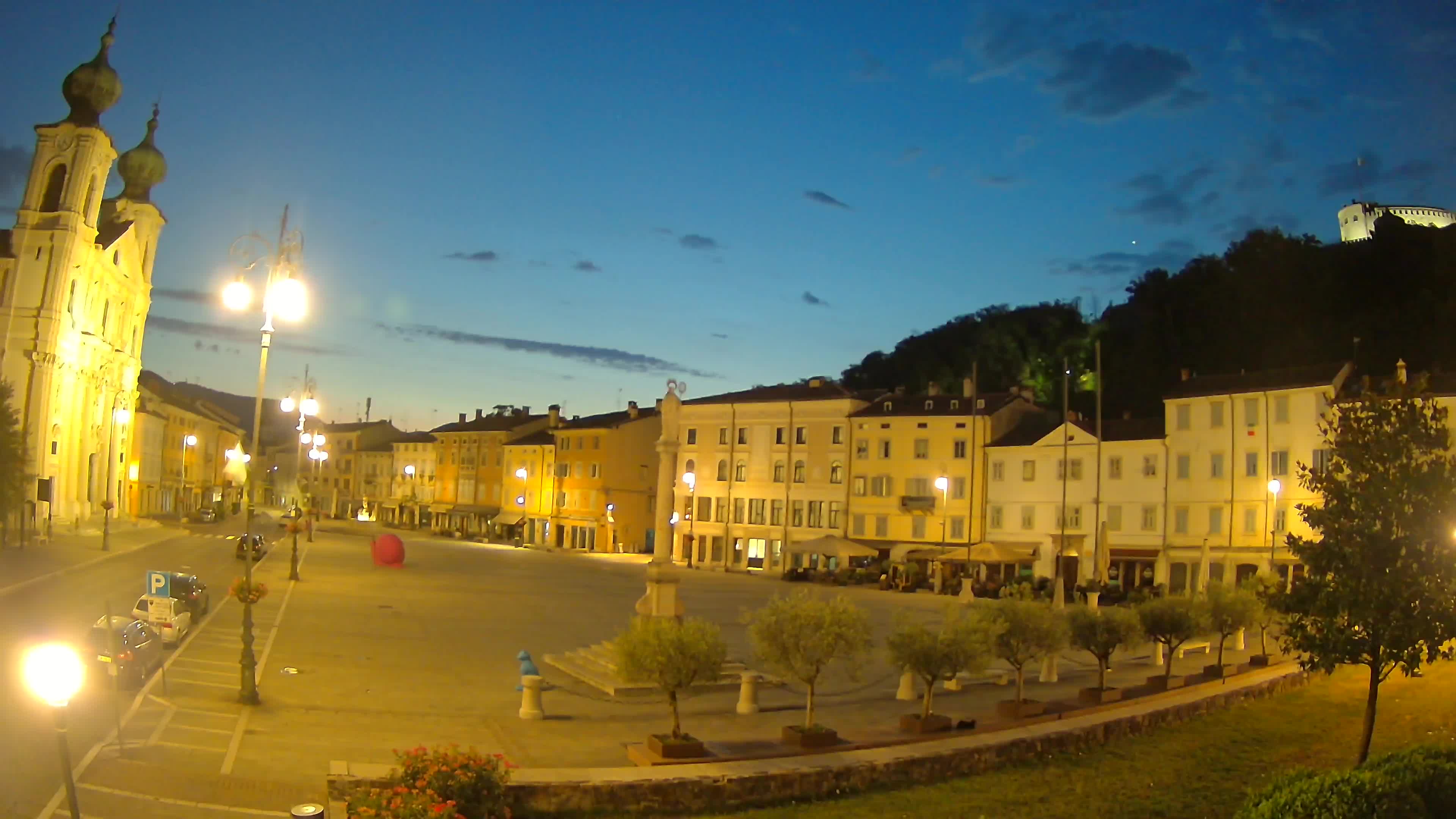 Webcam Gorizia Vittoria square – Church of st. Ignazio