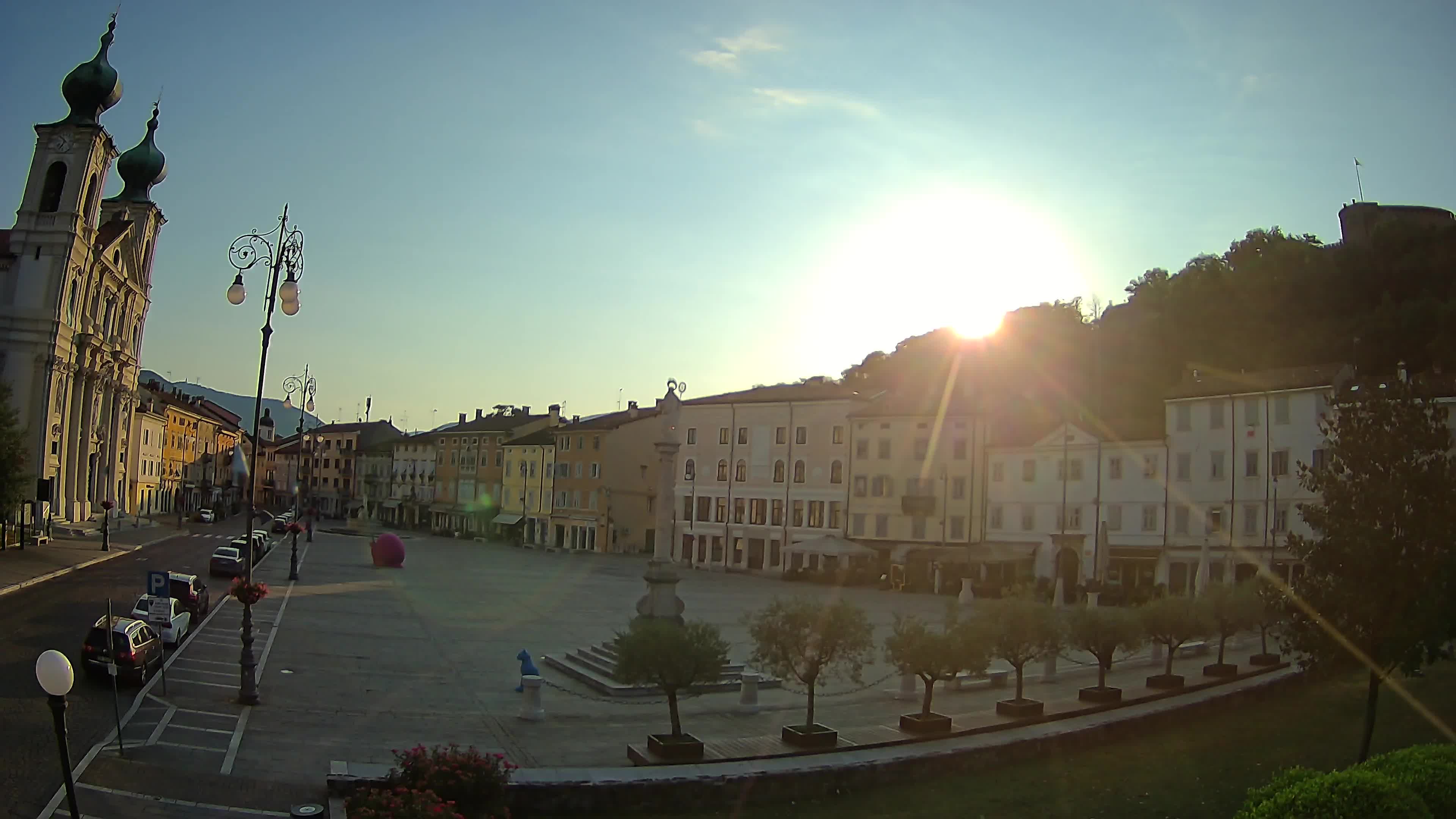 Gorizia – Place Vittoria – église st. Ignazio