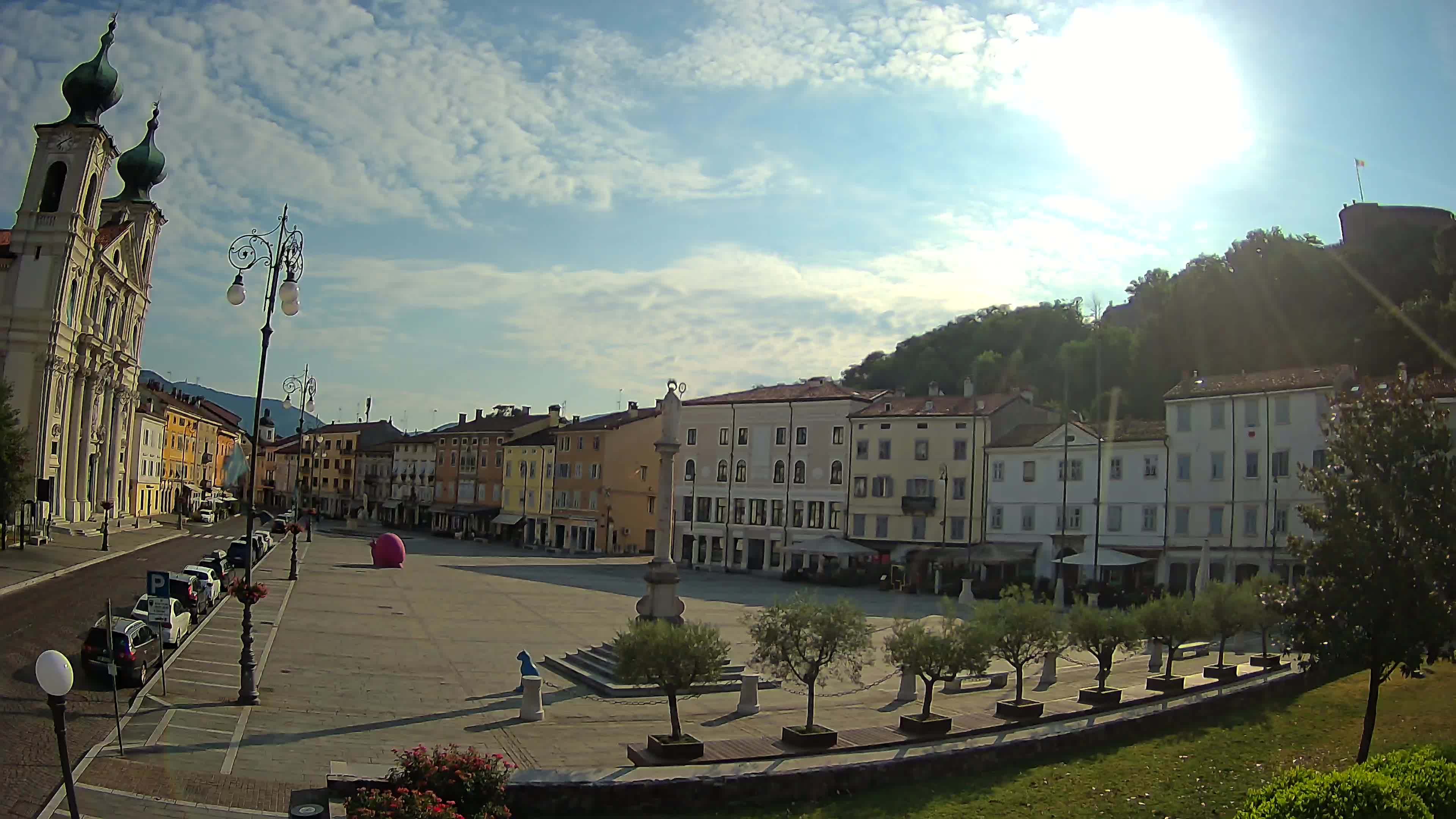 Gorizia – Place Vittoria – église st. Ignazio