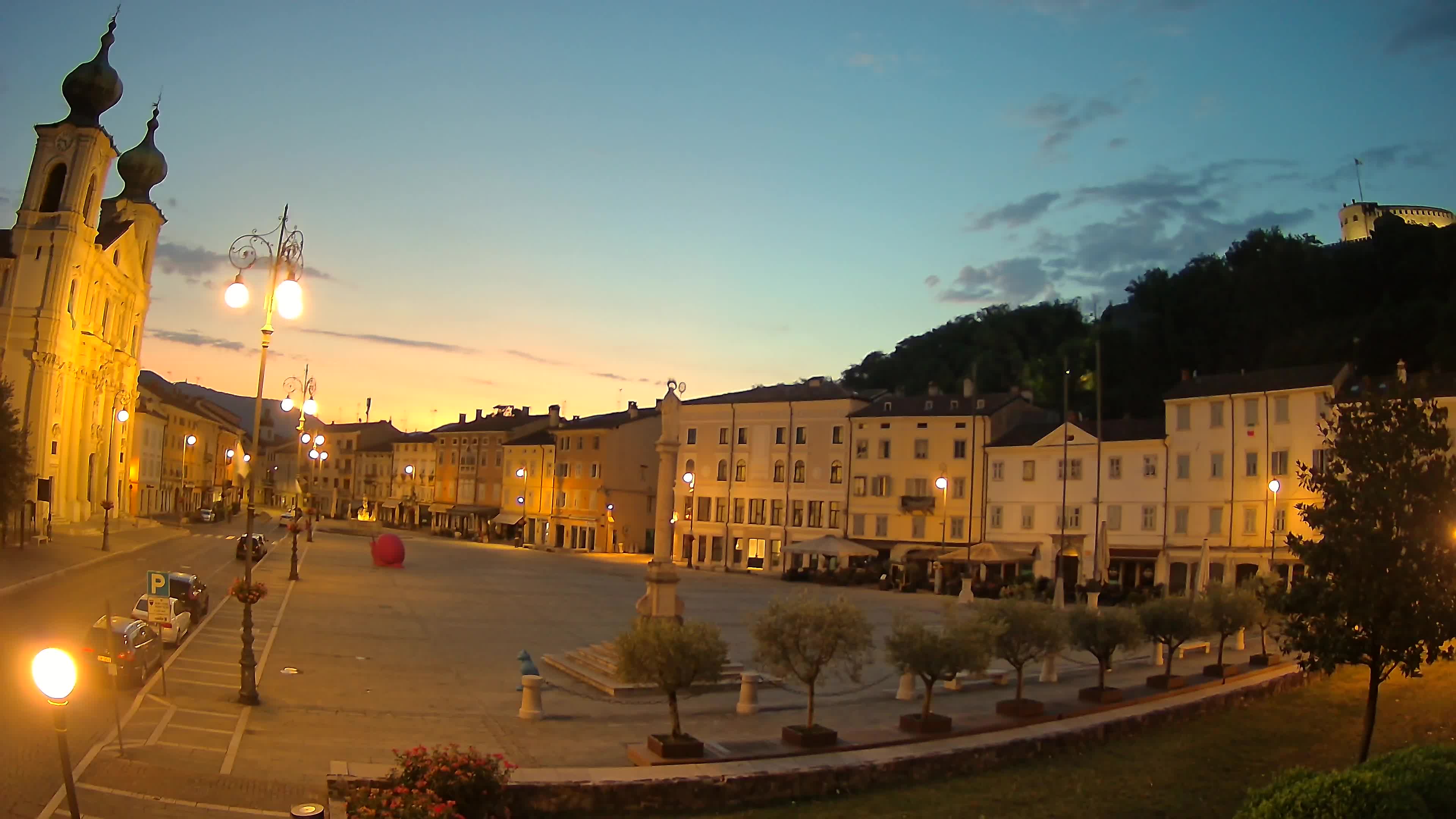 Gorizia – Place Vittoria – église st. Ignazio