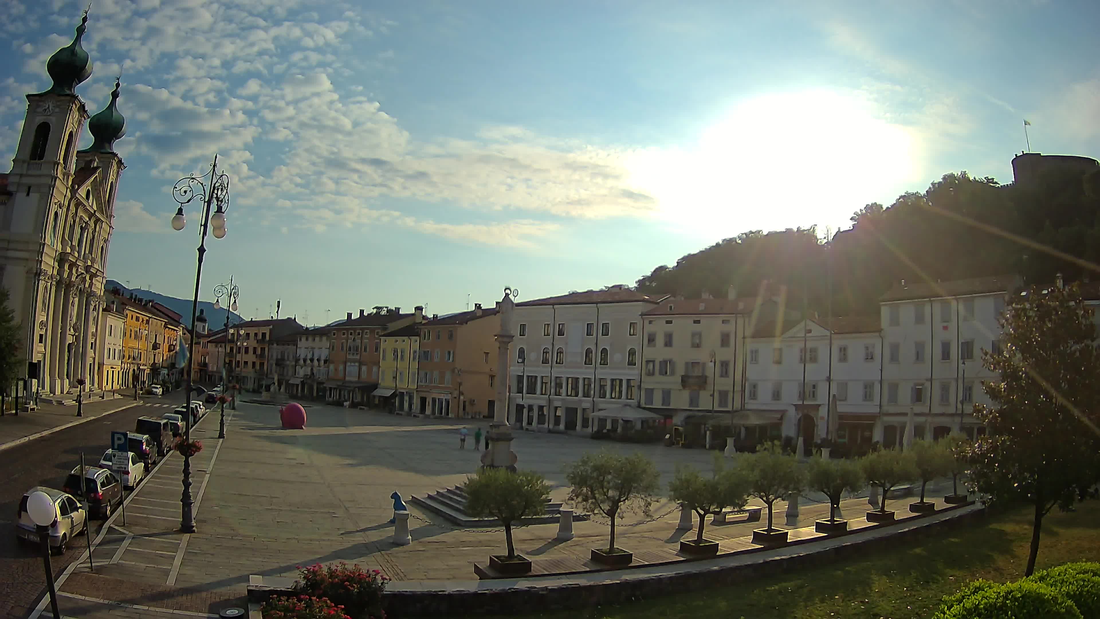 Webcam Gorizia Vittoria square – Church of st. Ignazio