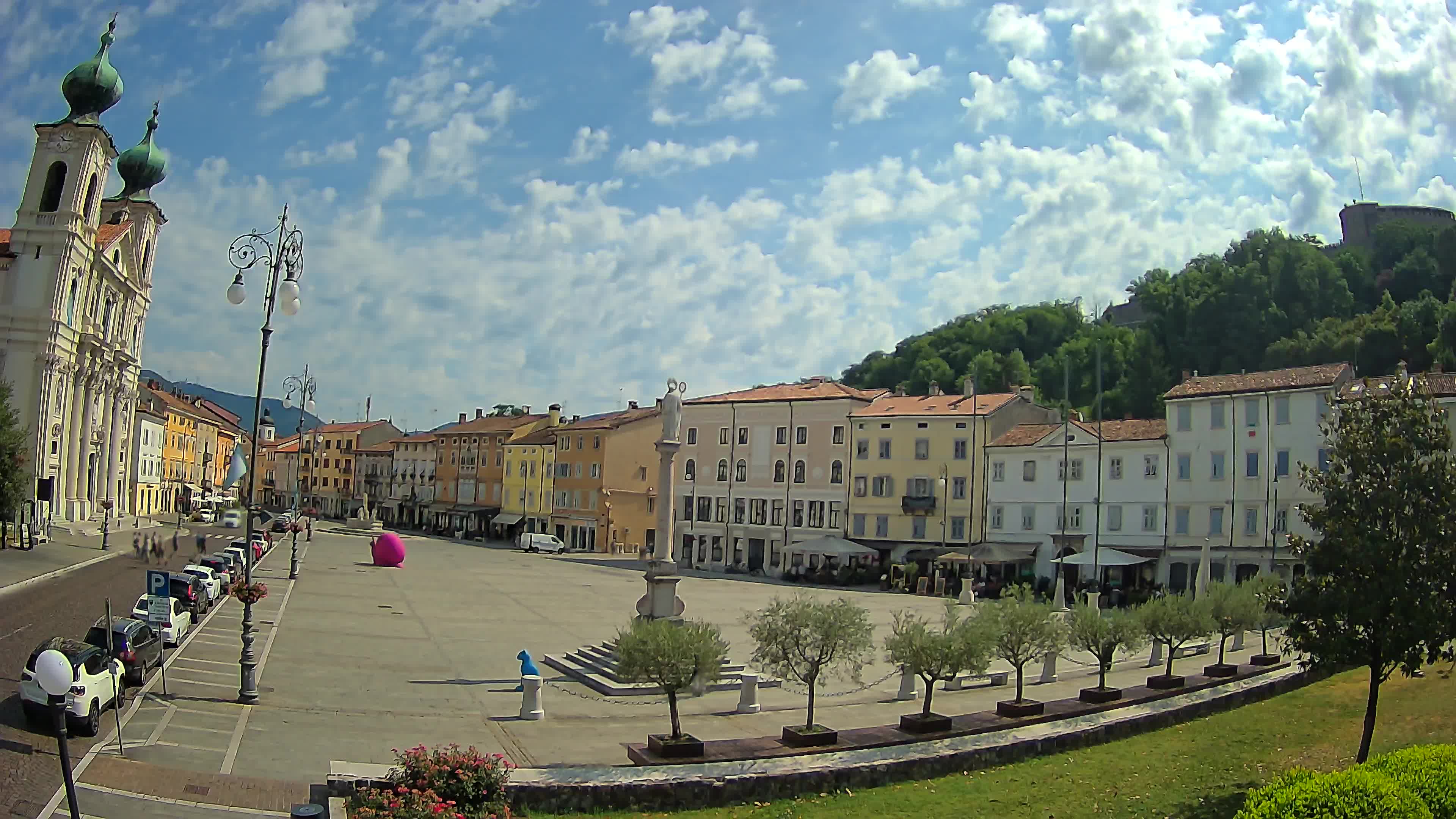 Webcam Gorizia Vittoria square – Church of st. Ignazio