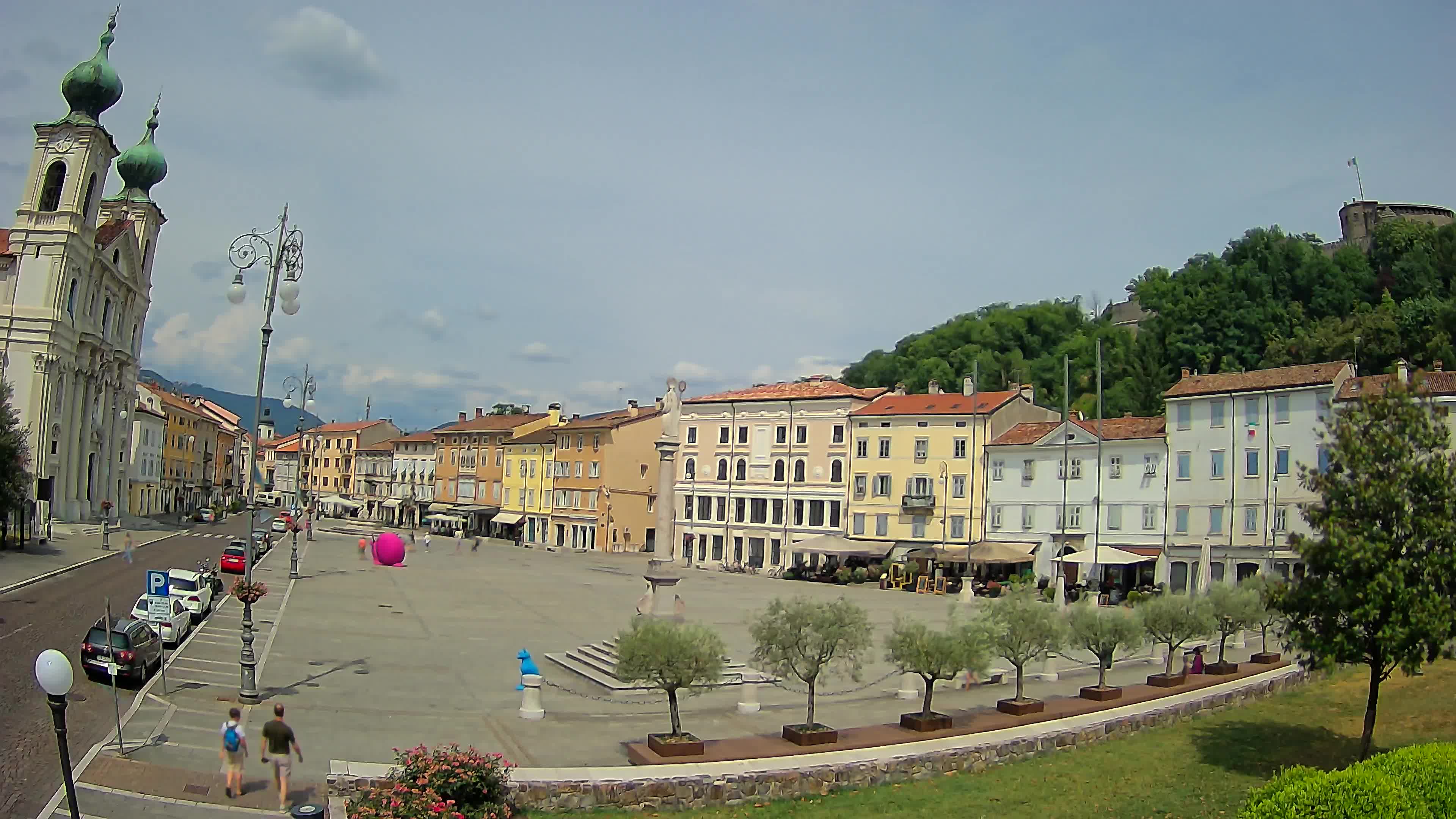 Webcam Gorizia Vittoria square – Church of st. Ignazio