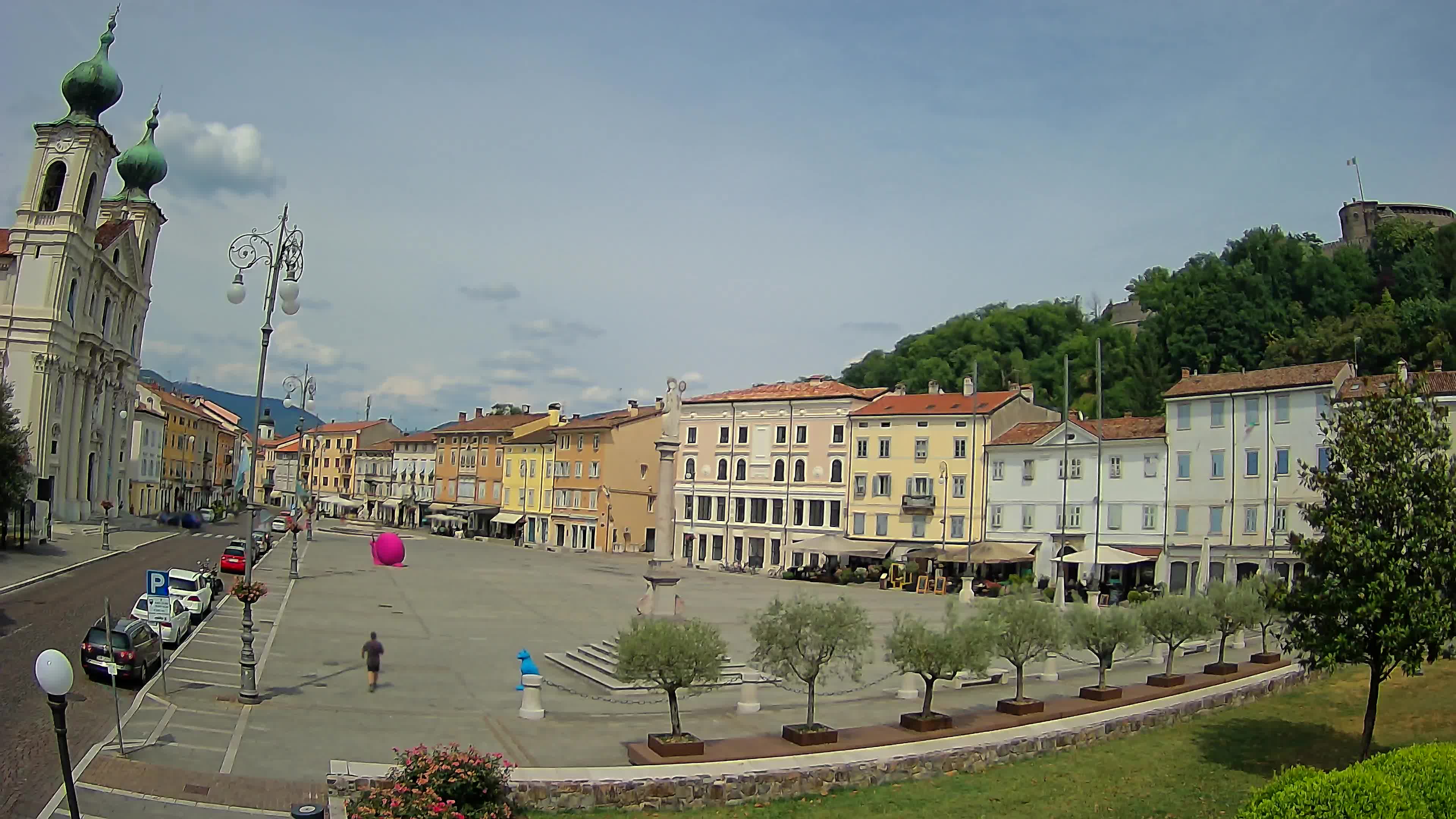 Webcam Gorizia Vittoria square – Church of st. Ignazio