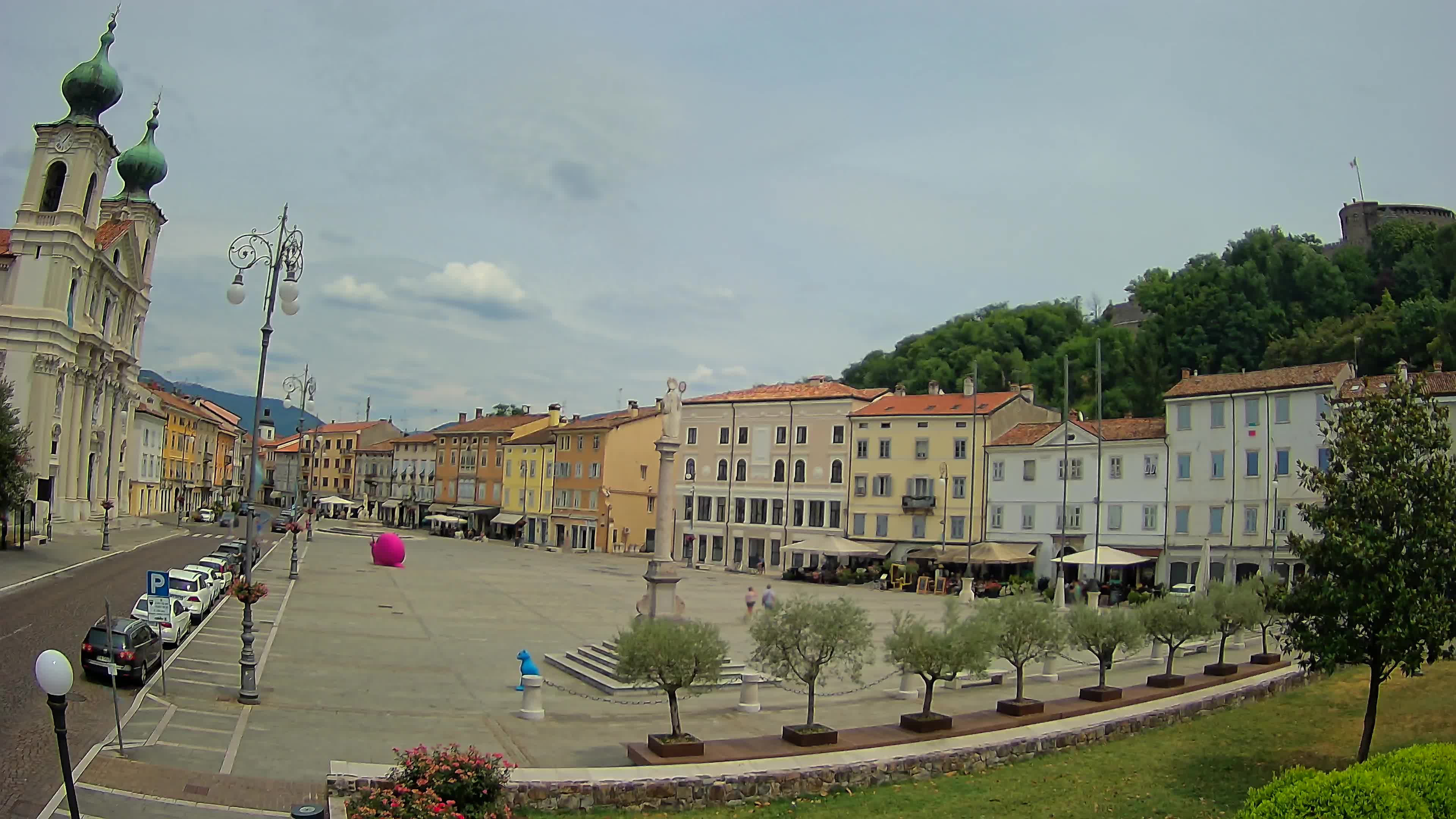 Gorizia – Place Vittoria – église st. Ignazio