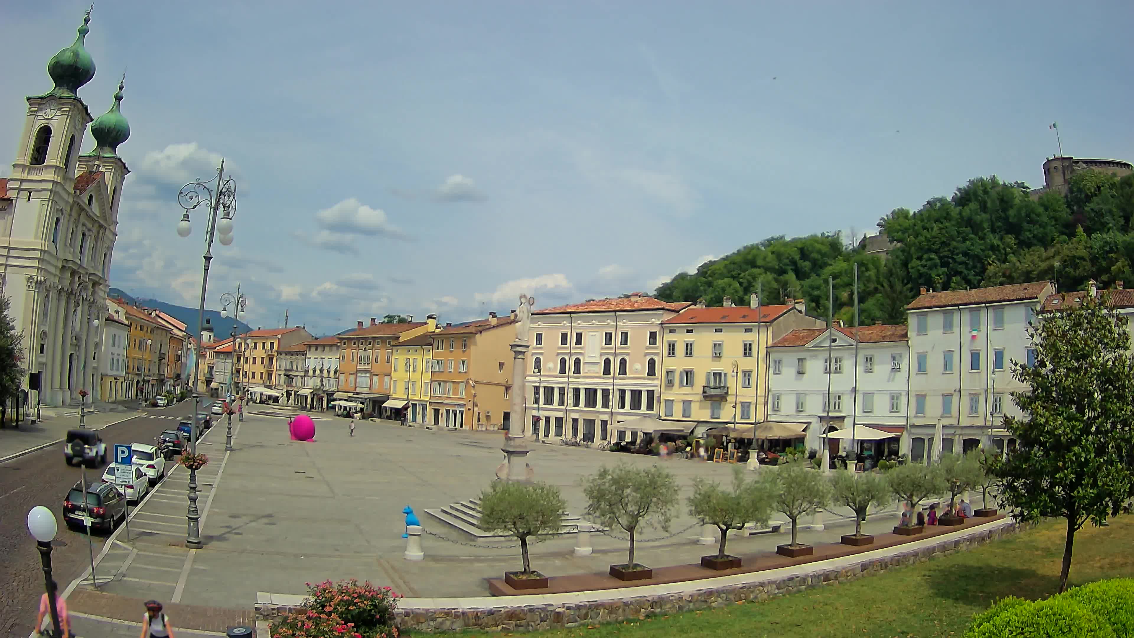 Gorizia – Place Vittoria – église st. Ignazio