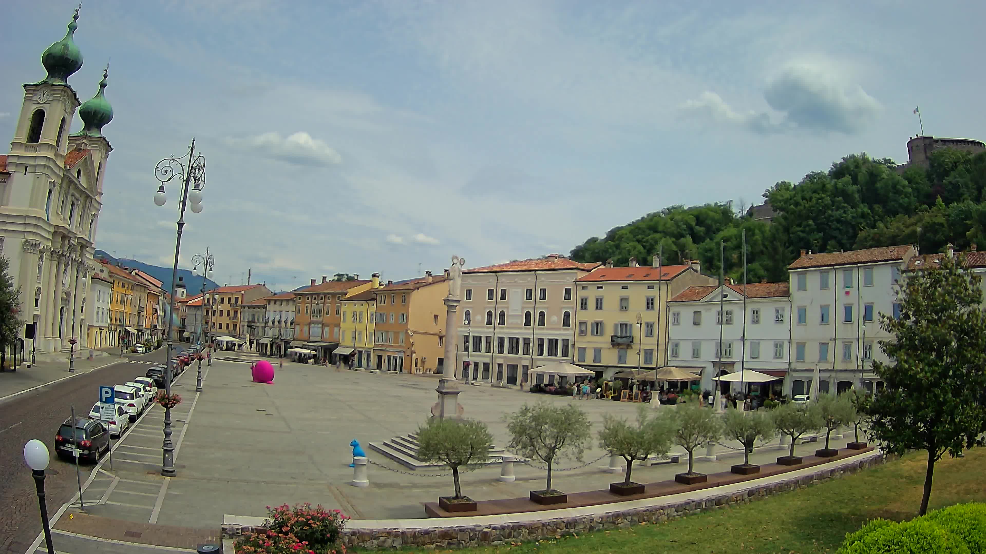 Gorizia – Place Vittoria – église st. Ignazio