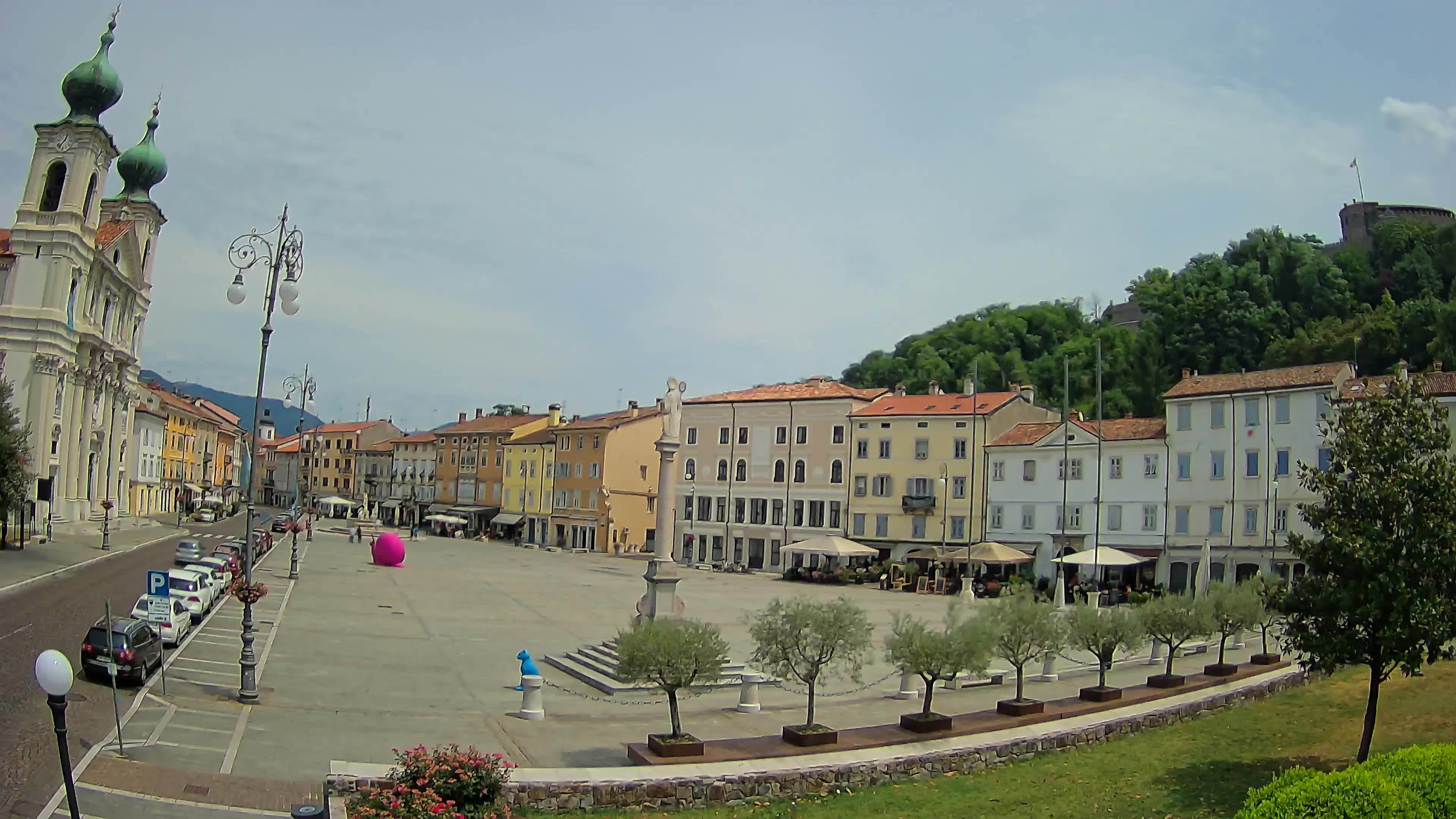 Gorizia – Place Vittoria – église st. Ignazio