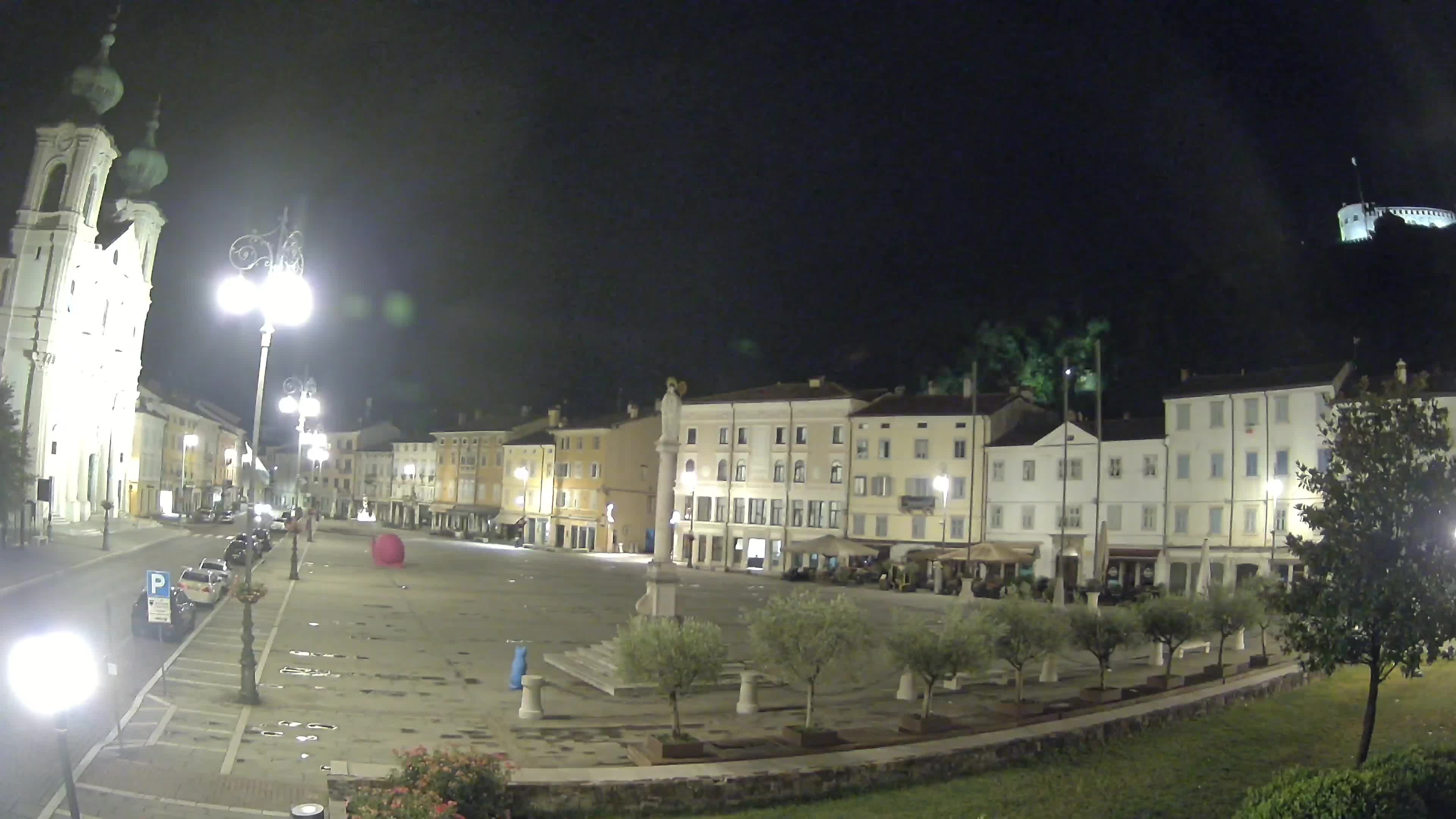 Webcam Gorizia Vittoria square – Church of st. Ignazio