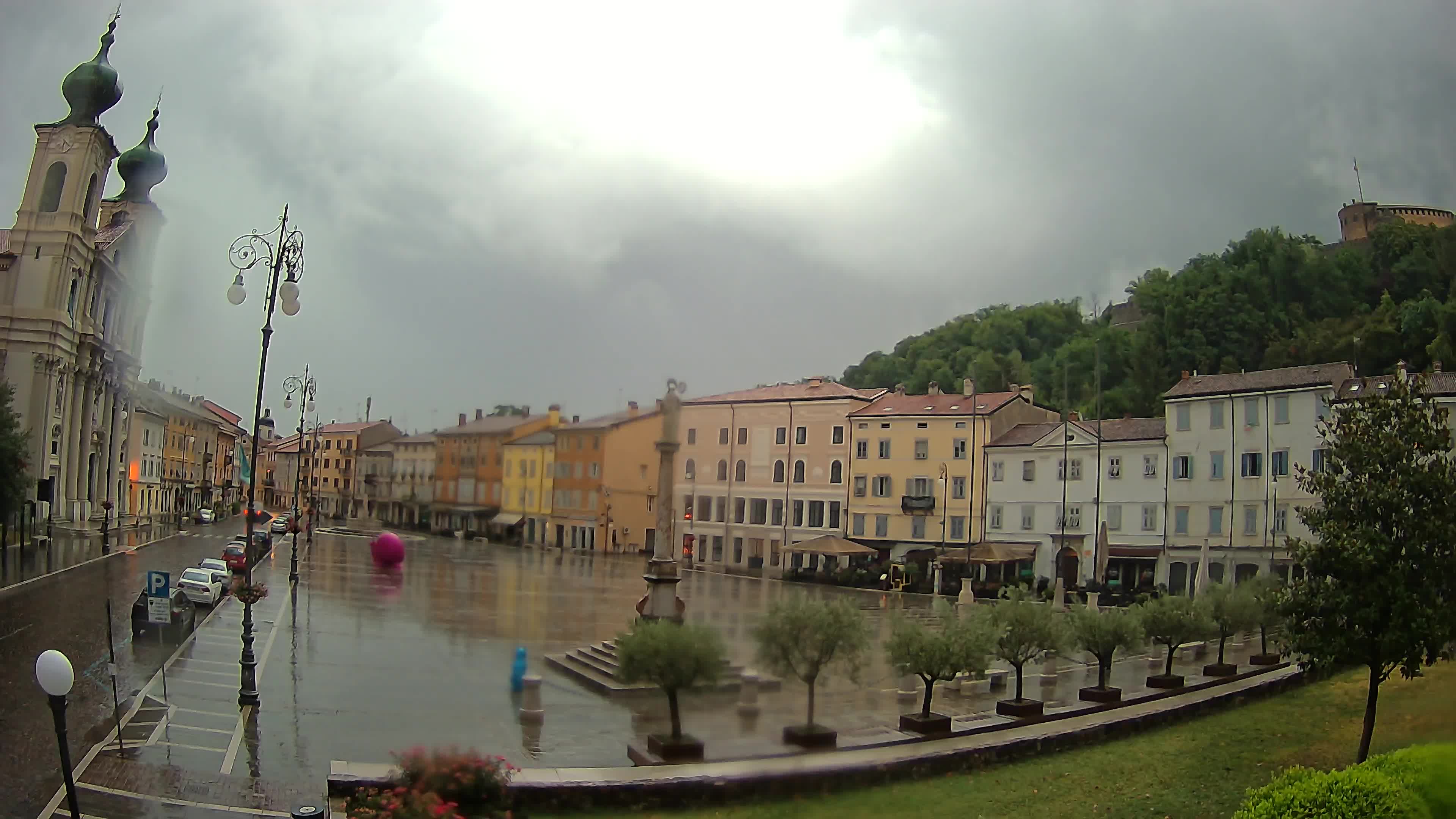 Webcam Gorizia Vittoria square – Church of st. Ignazio