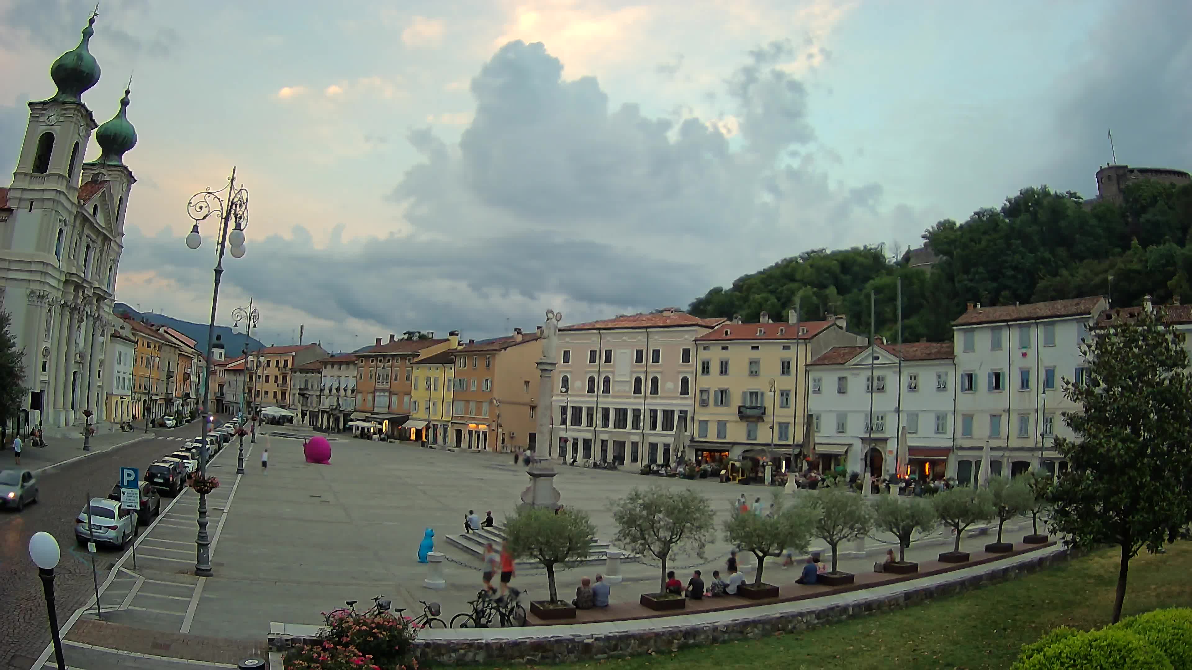 Gorizia – Vittoria square – Church of st. Ignazio