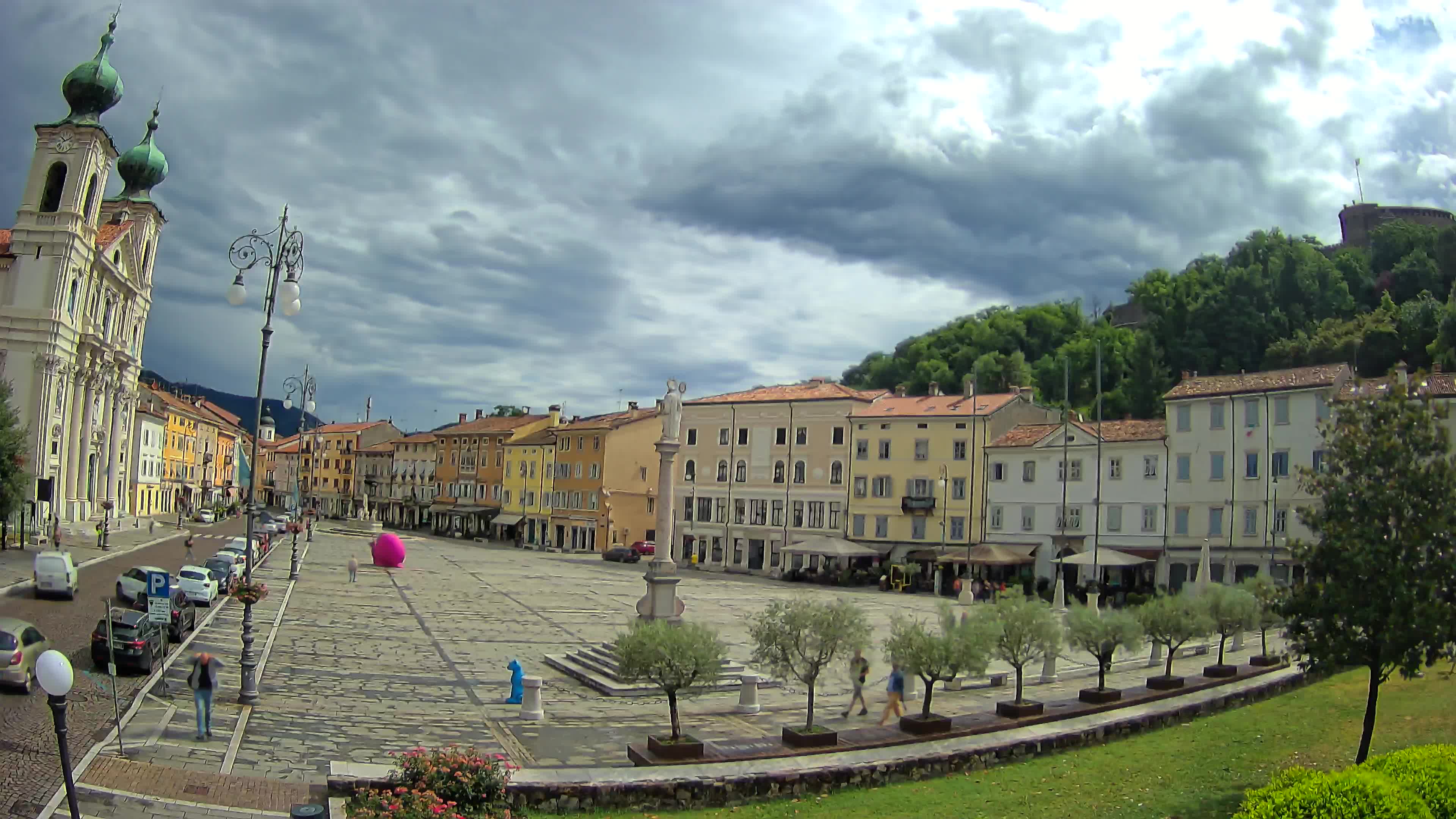 Webcam Gorizia Vittoria square – Church of st. Ignazio