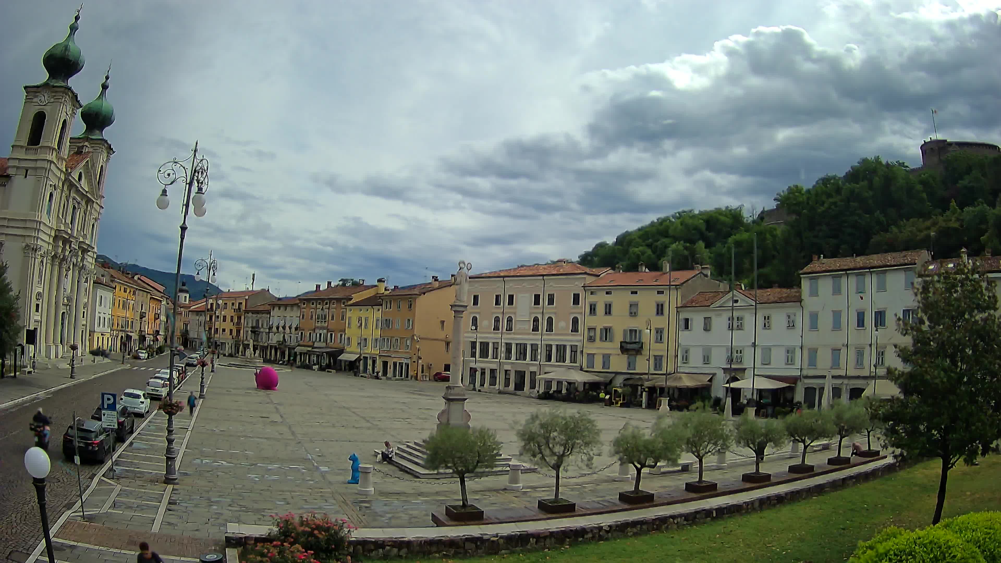 Webcam Gorizia Vittoria square – Church of st. Ignazio