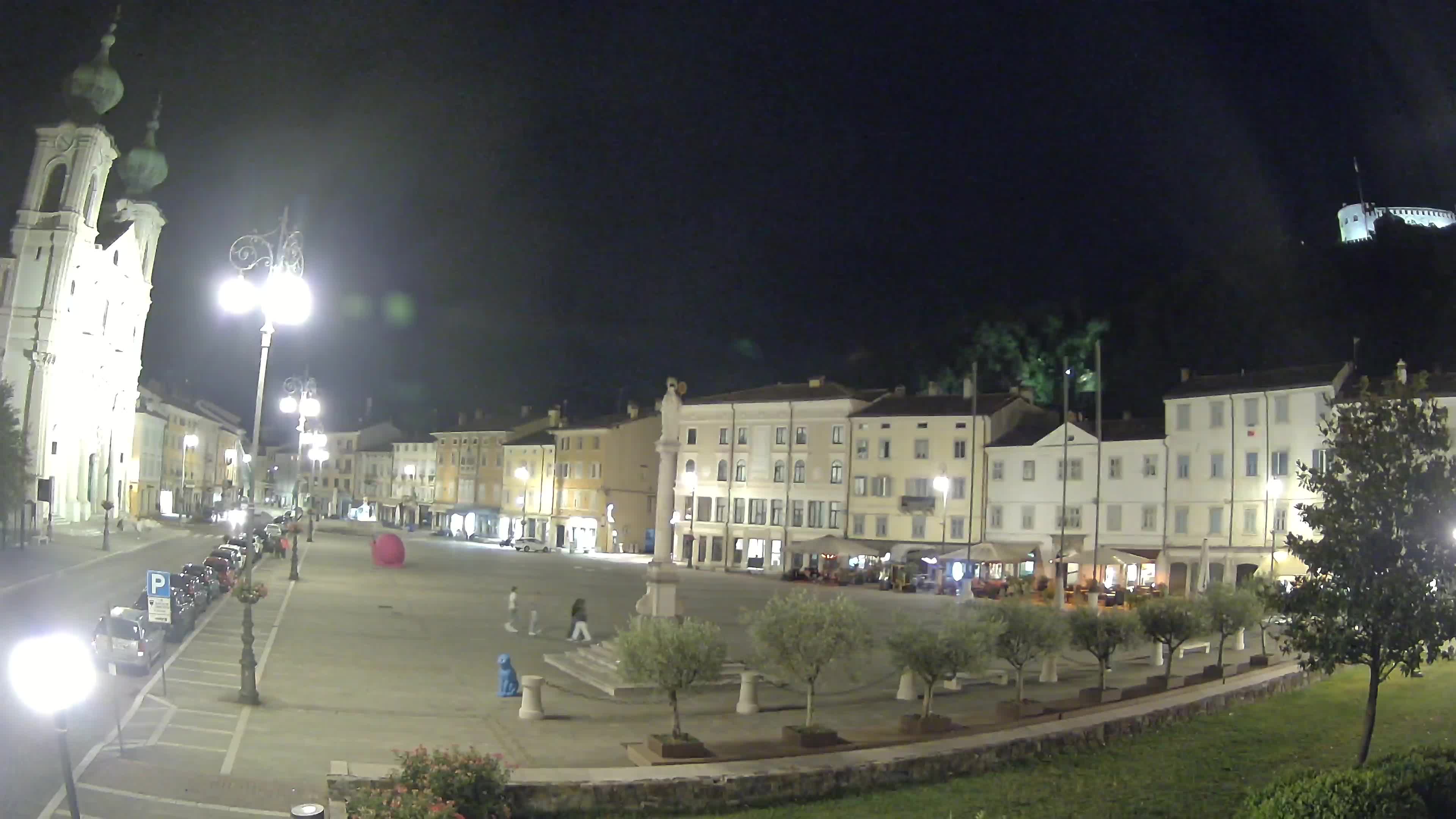 Webcam Gorizia Vittoria square – Church of st. Ignazio