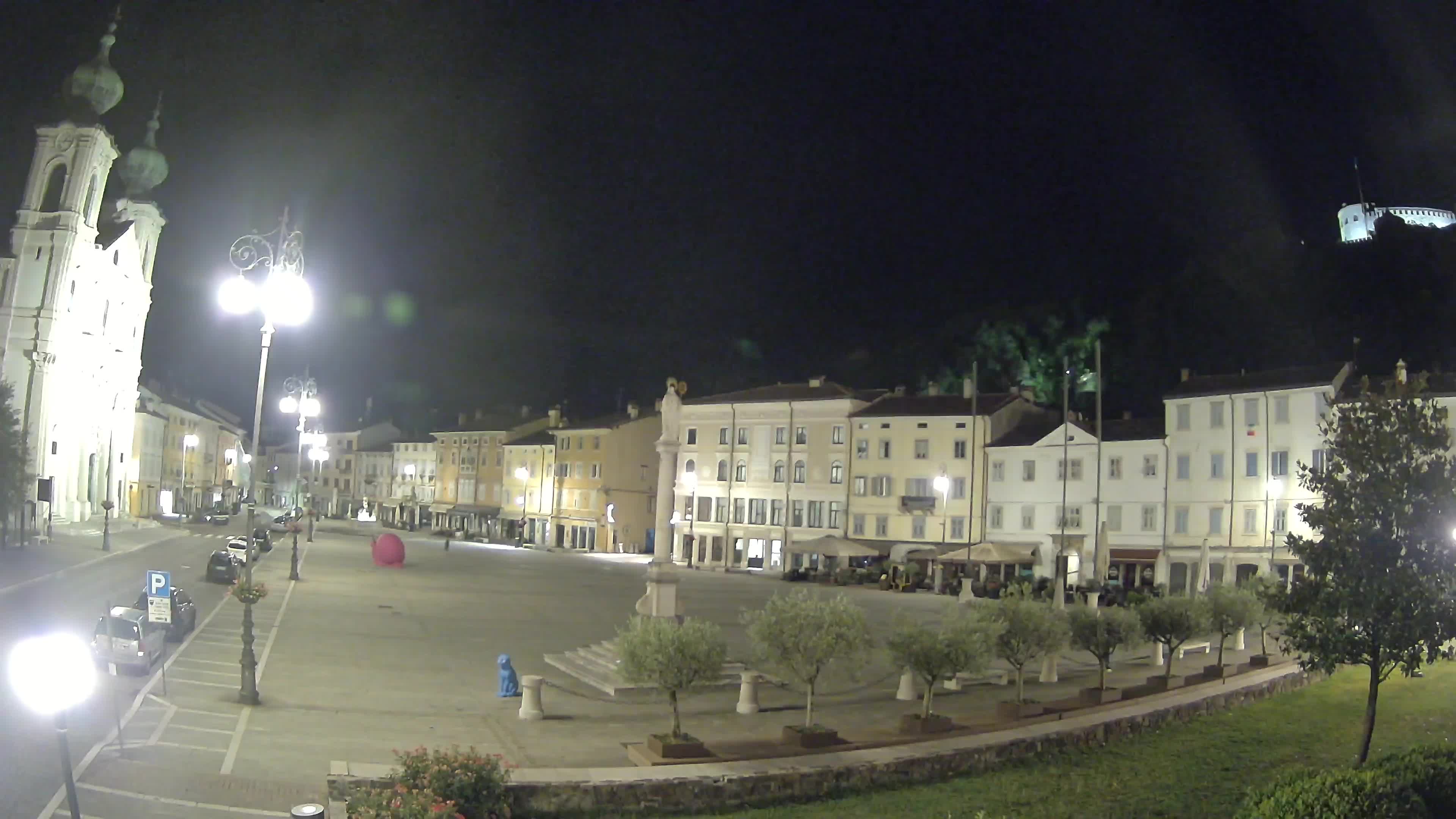 Webcam Gorizia Vittoria square – Church of st. Ignazio