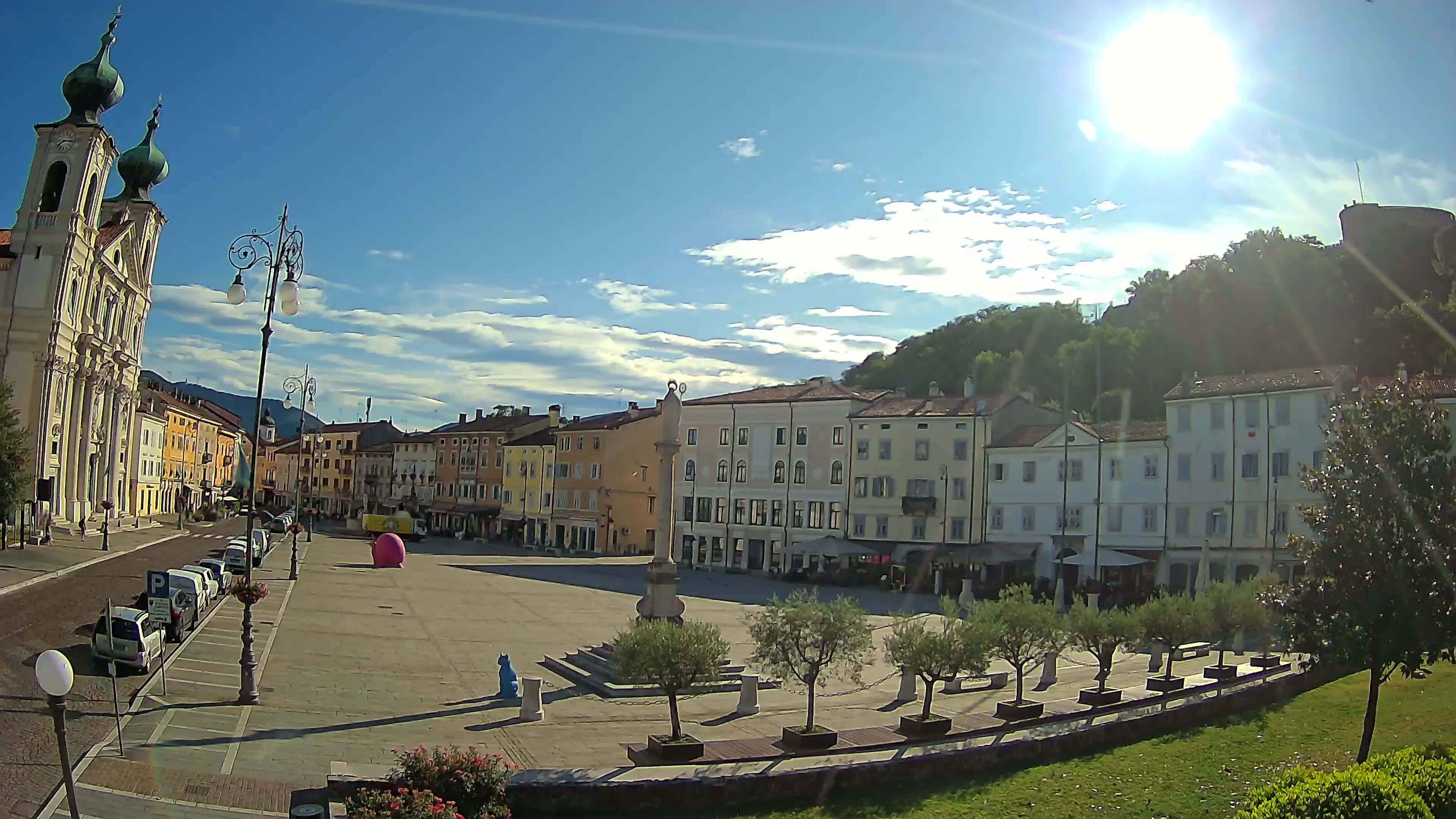 Webcam Gorizia Vittoria square – Church of st. Ignazio