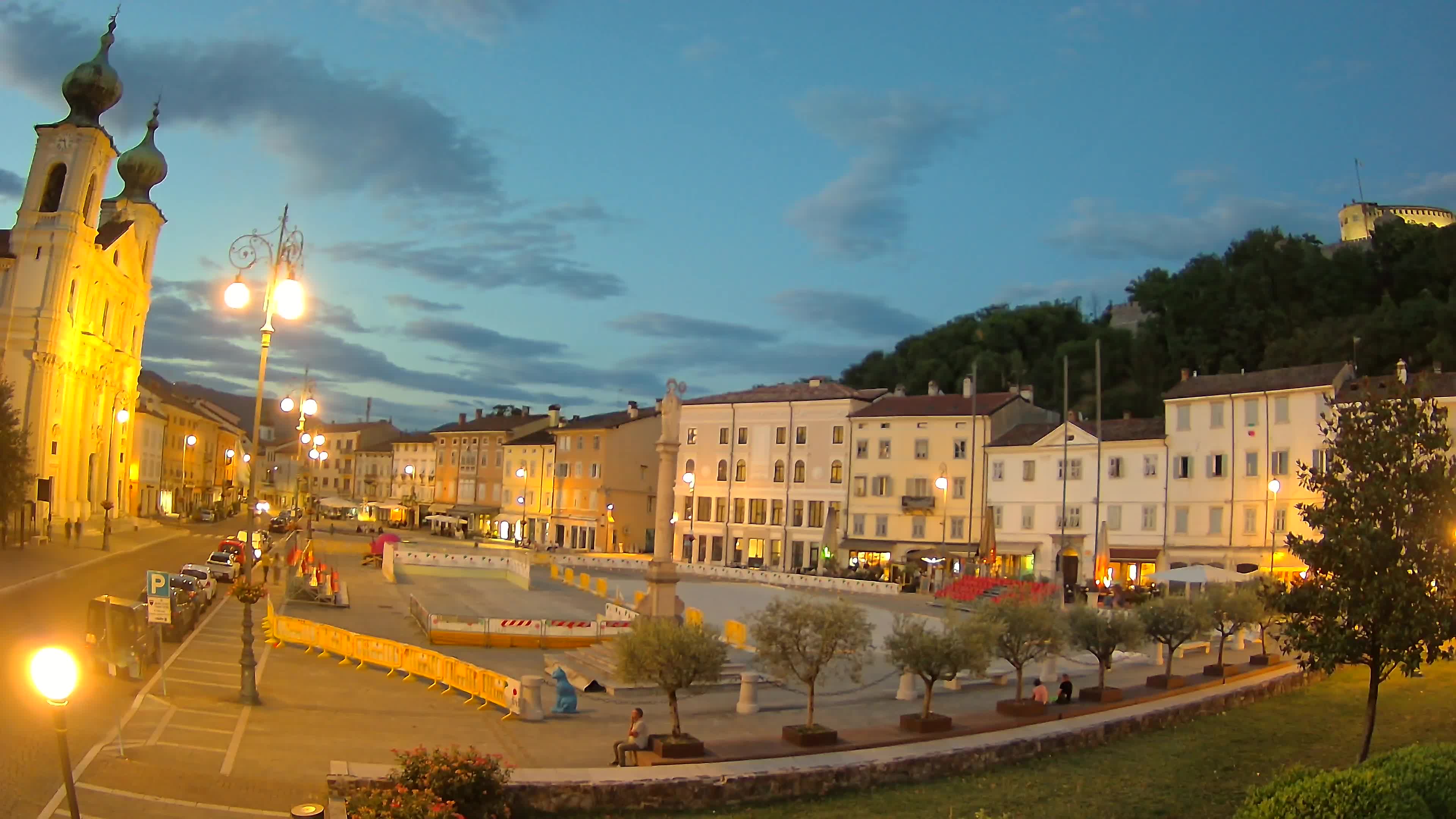 Webcam Gorizia Vittoria square – Church of st. Ignazio