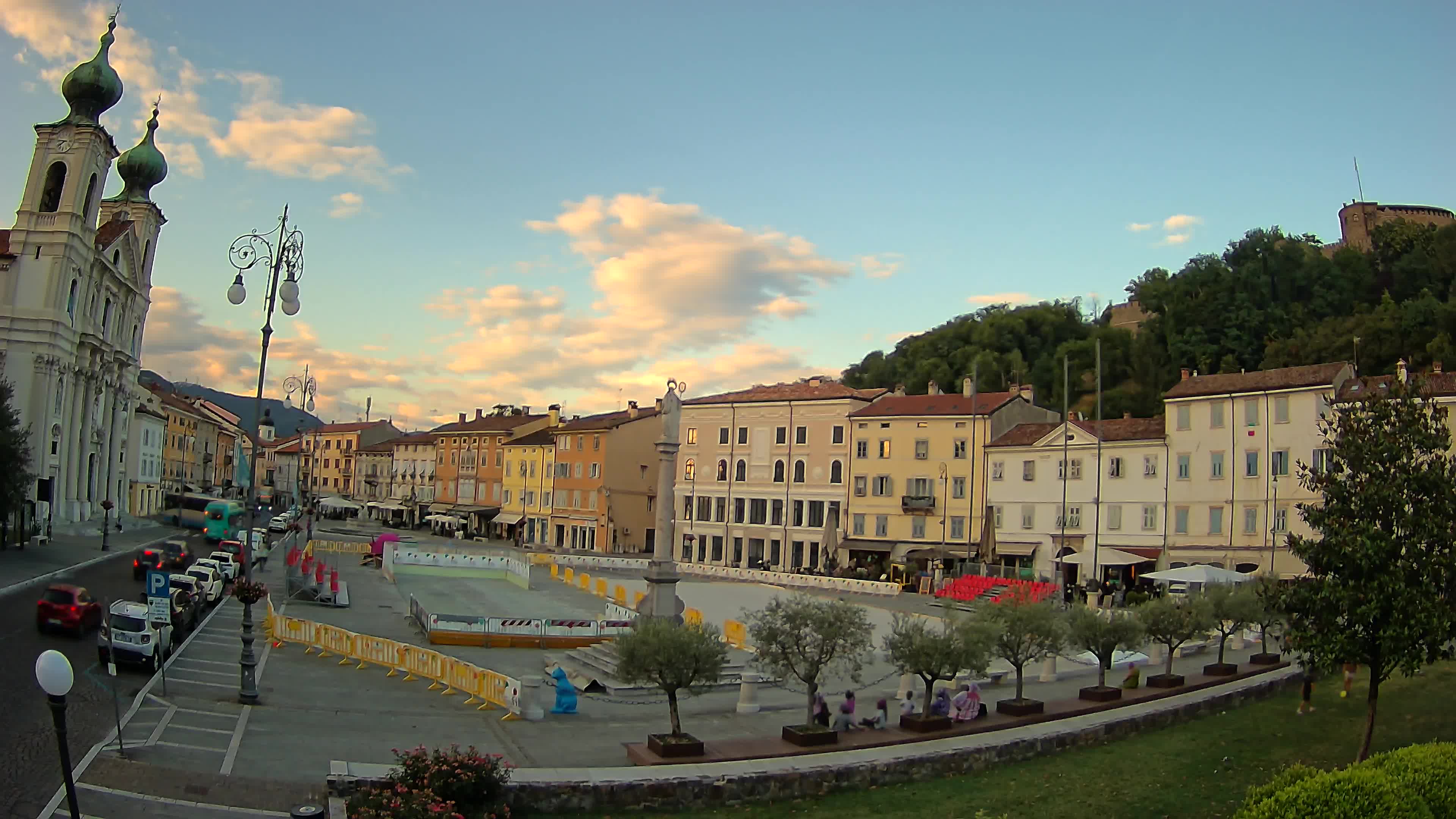 Webcam Gorizia Vittoria square – Church of st. Ignazio